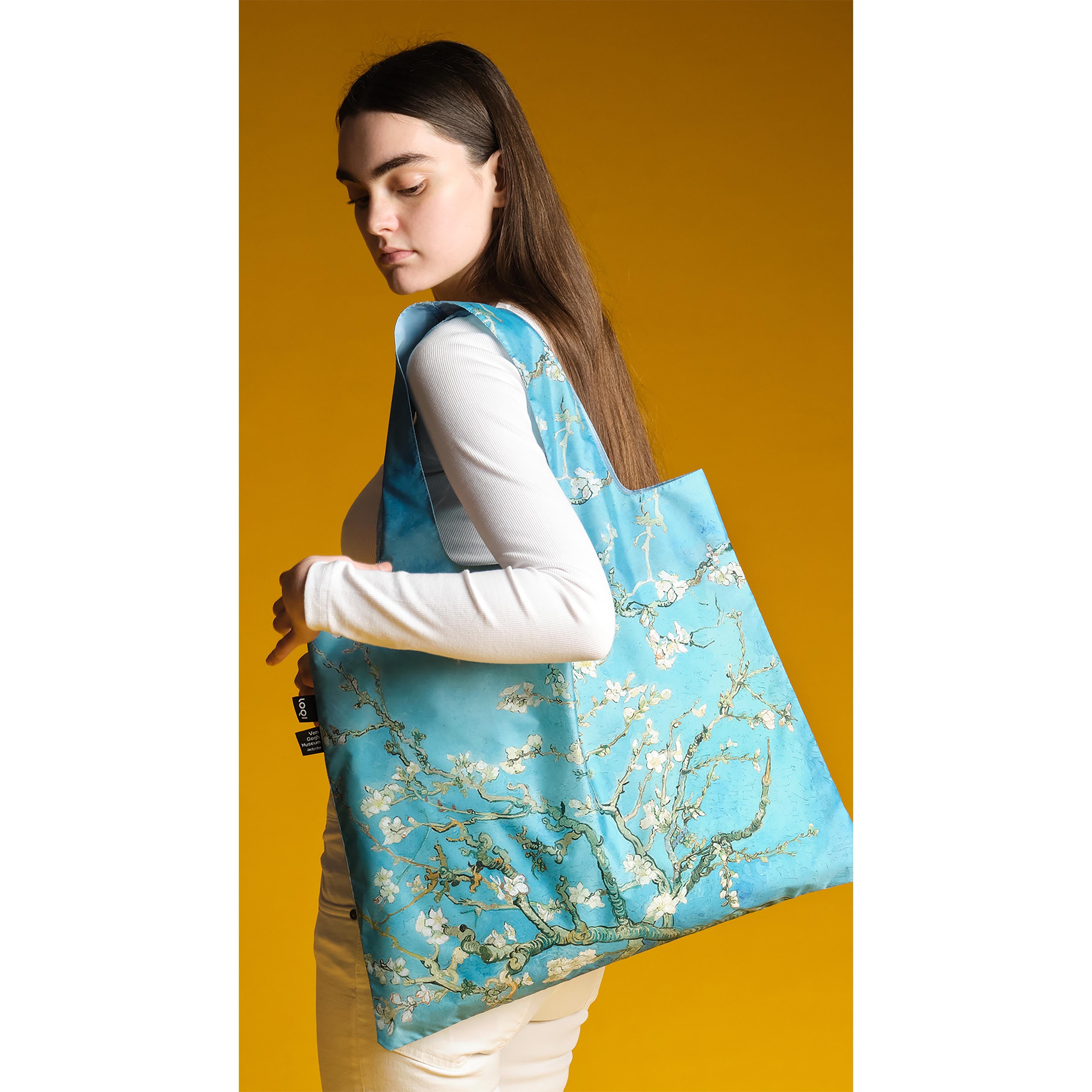 LOQI Van Gogh Almond Blossom Tote Bag