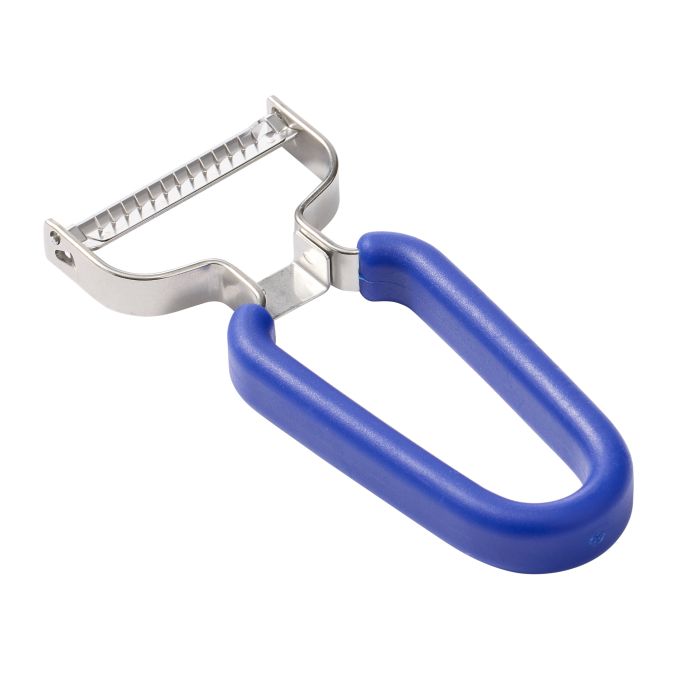 SVNA Stainless Steel Blade Y Julienne Peeler - Blue