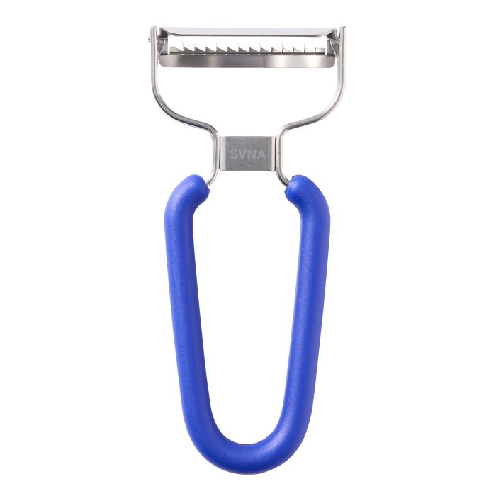 SVNA Stainless Steel Blade Y Julienne Peeler - Blue