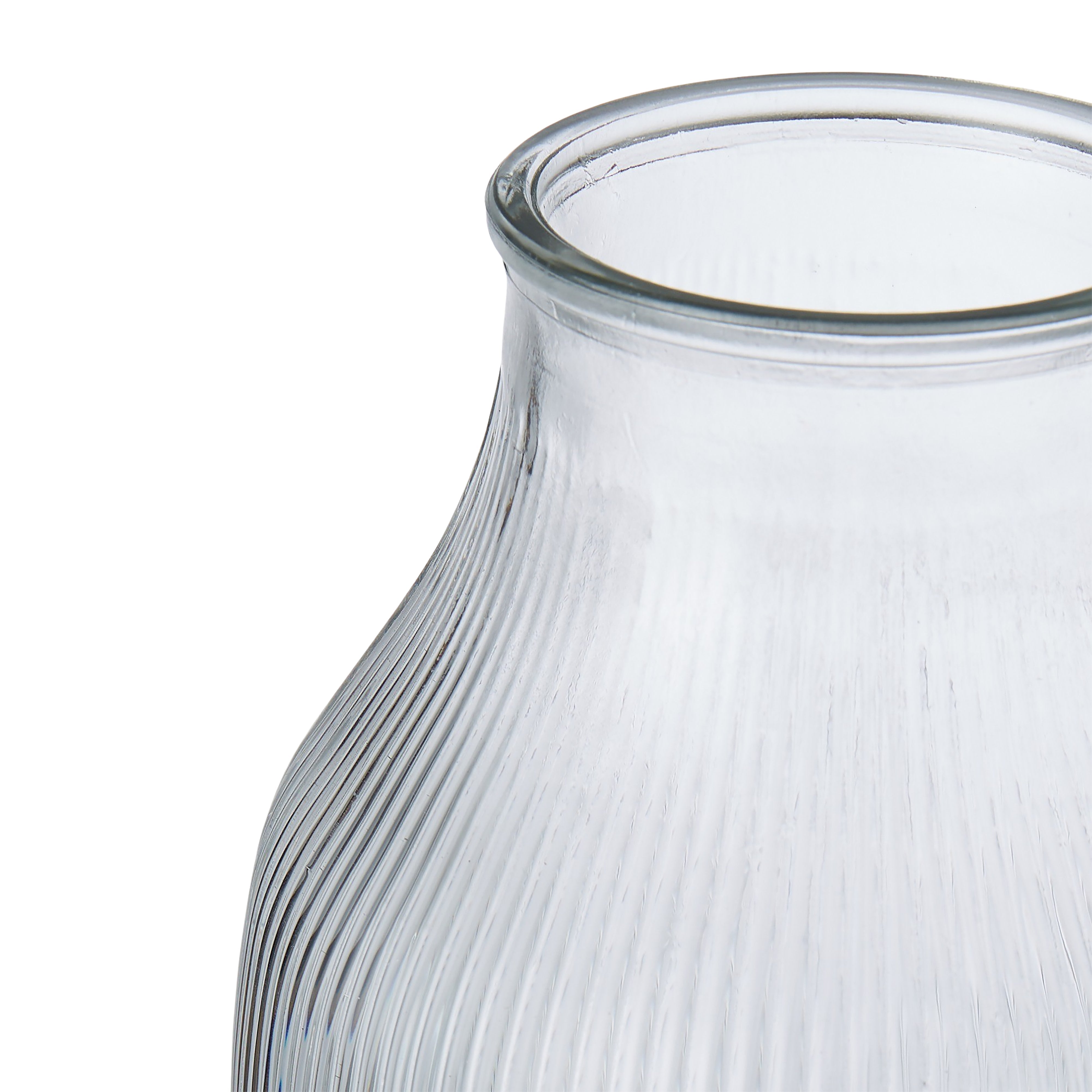 Rogue Clear Glass Vase 13 x 18cm