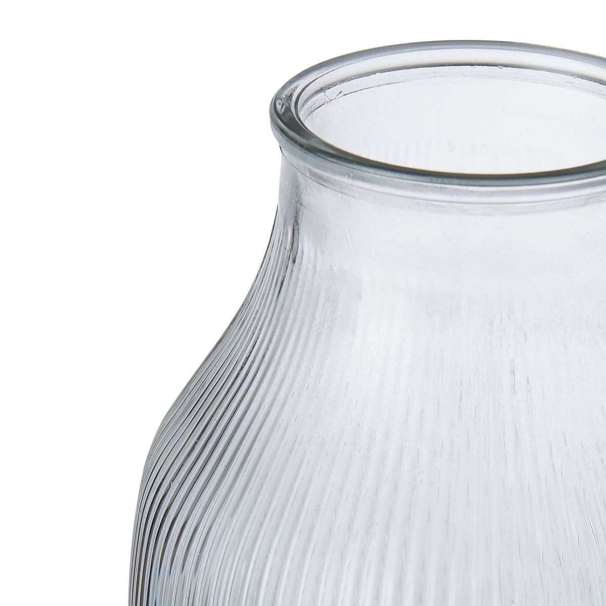 Rogue Clear Glass Vase 13 x 18cm