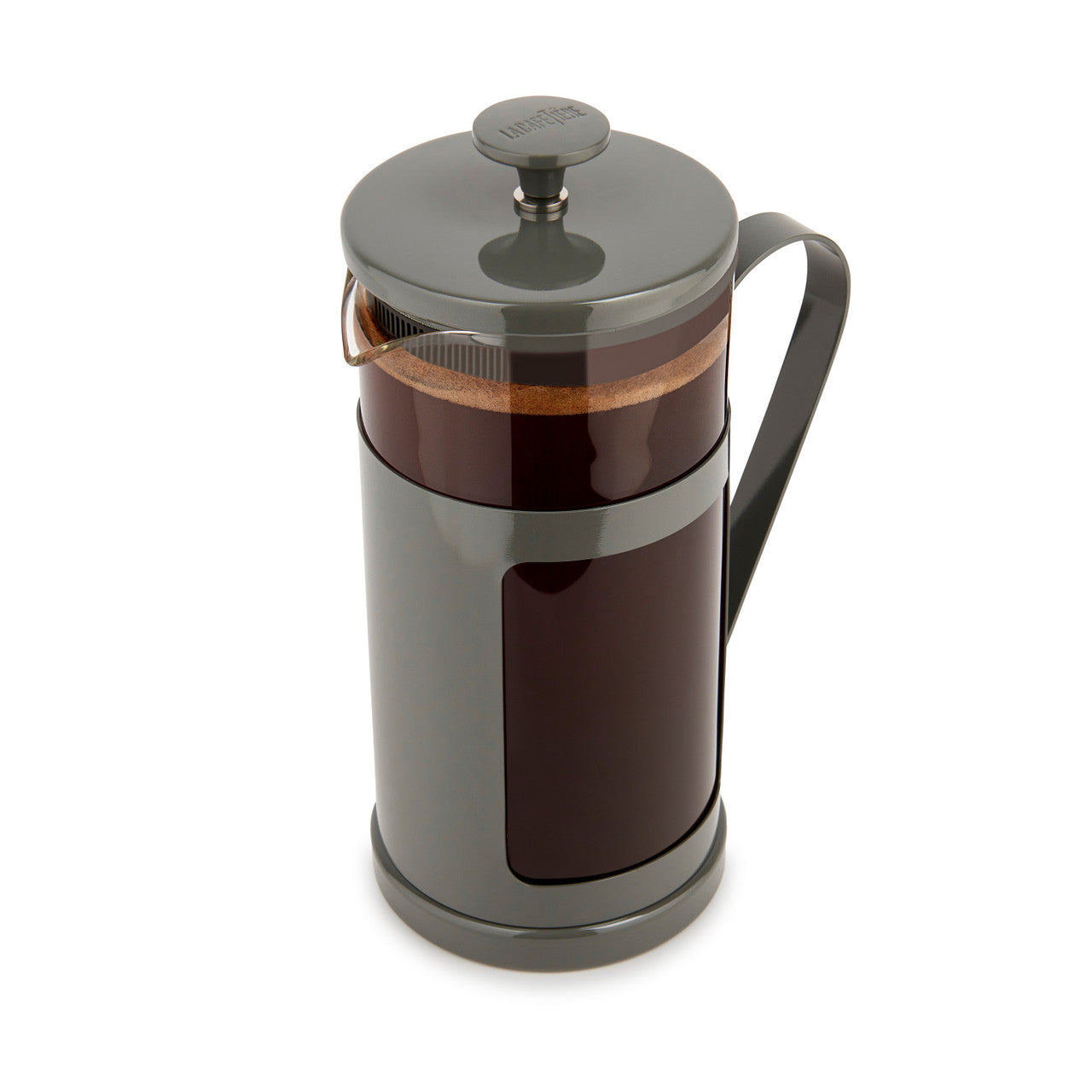 La Cafetière Monaco Stainless Steel Cafetière 8 Cup / 1L (Cool Grey)