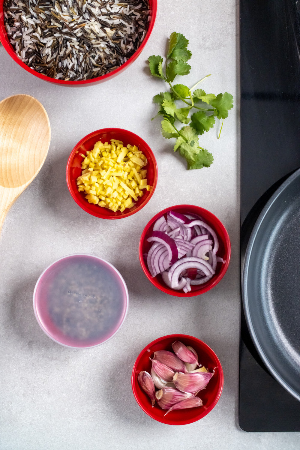 KitchenAid 4 Piece Pinch Bowl Set (Empire Red)