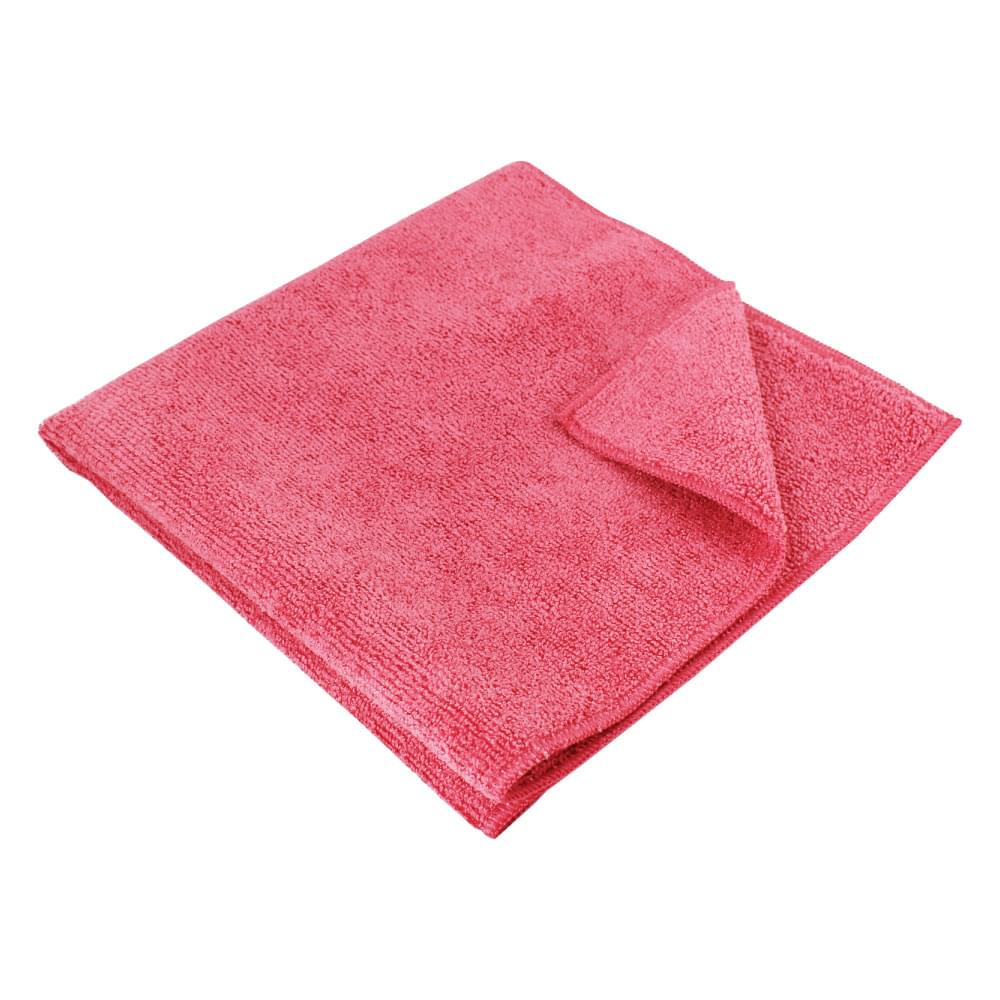 White Magic Commercial Microfibre General Purpose Cloth Red