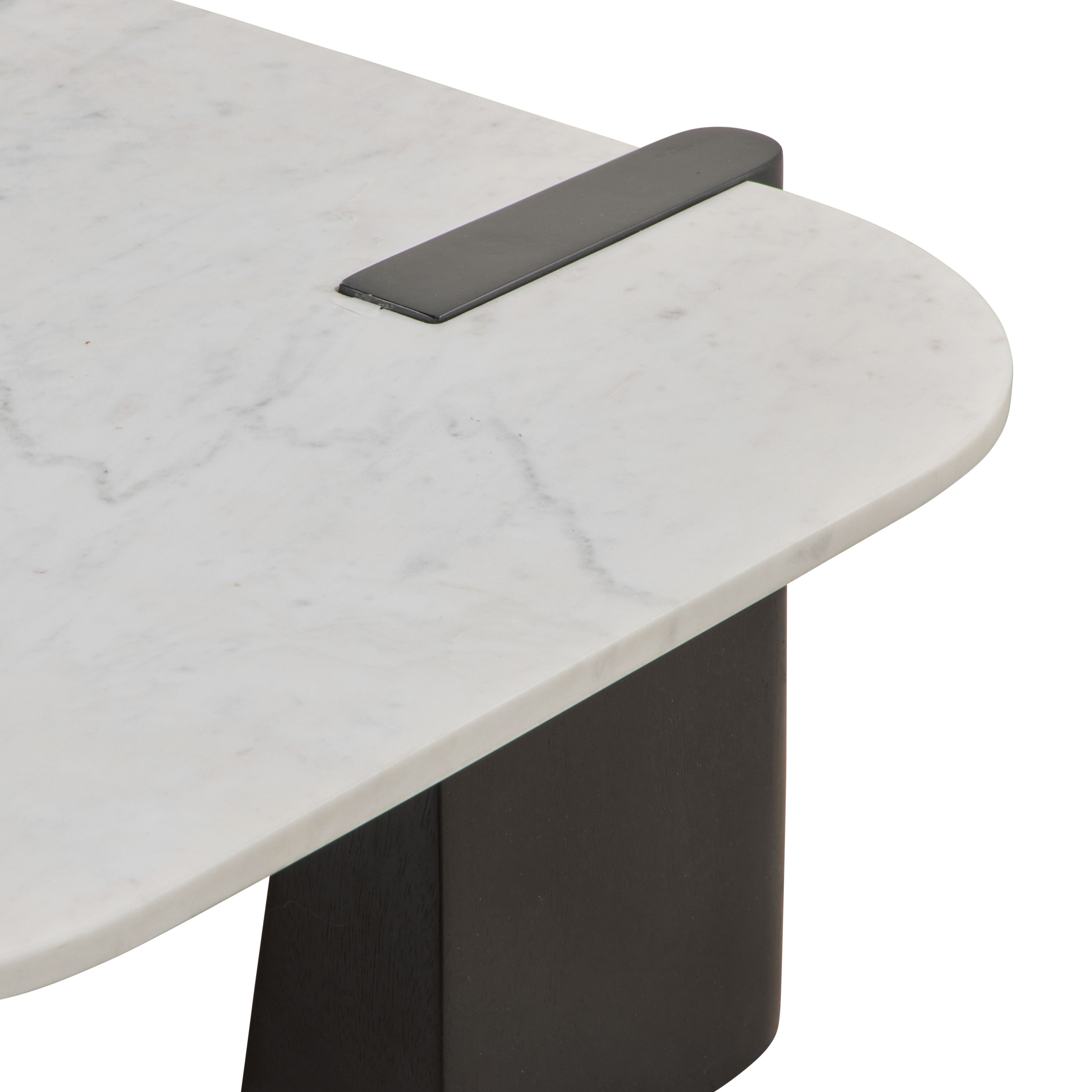 Grand Designs Dray Coffee Table Black & White