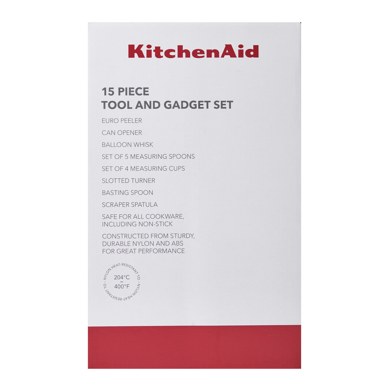 KitchenAid 15 Piece Kitchen Utensil Set (Black)