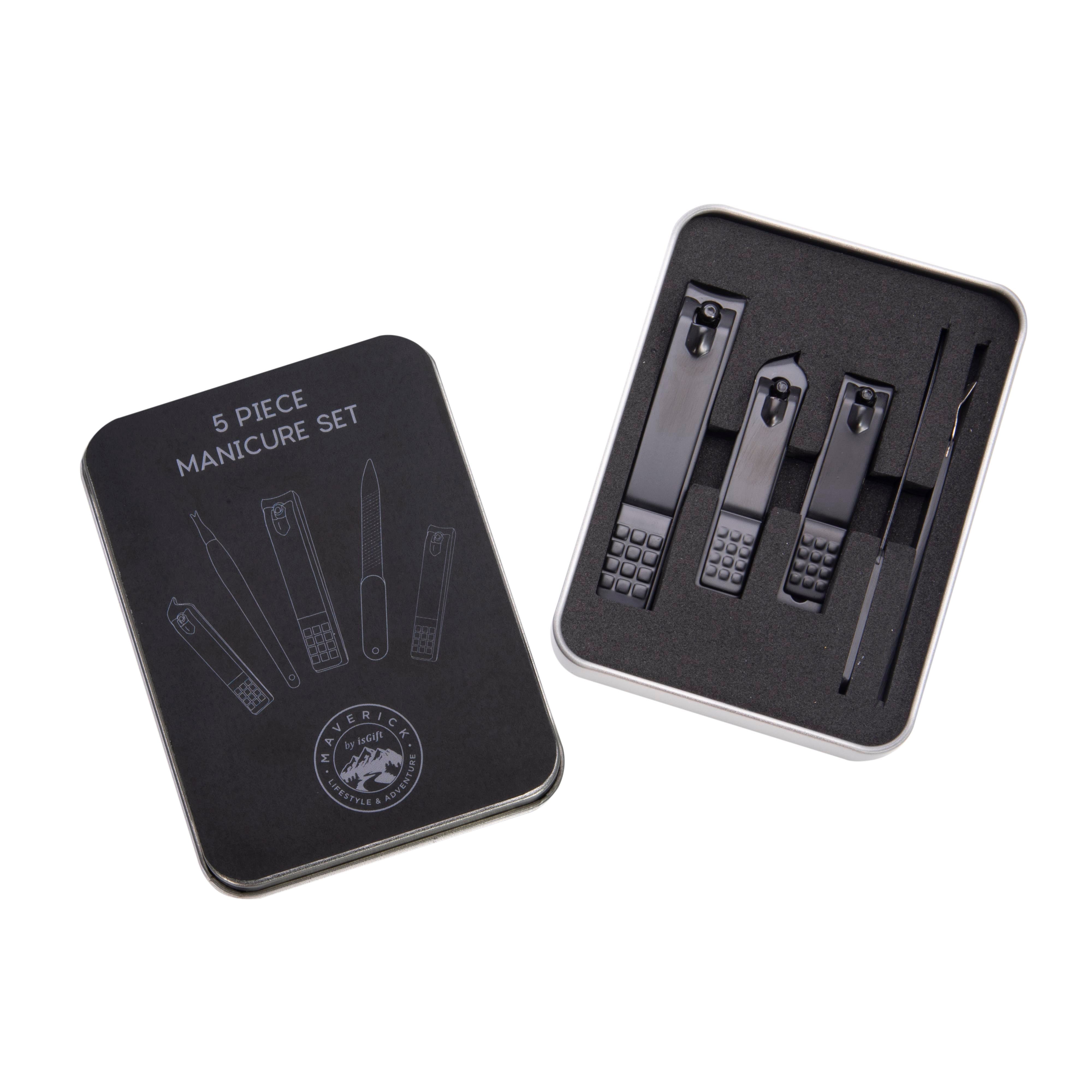 Maverick Manicure Set Black