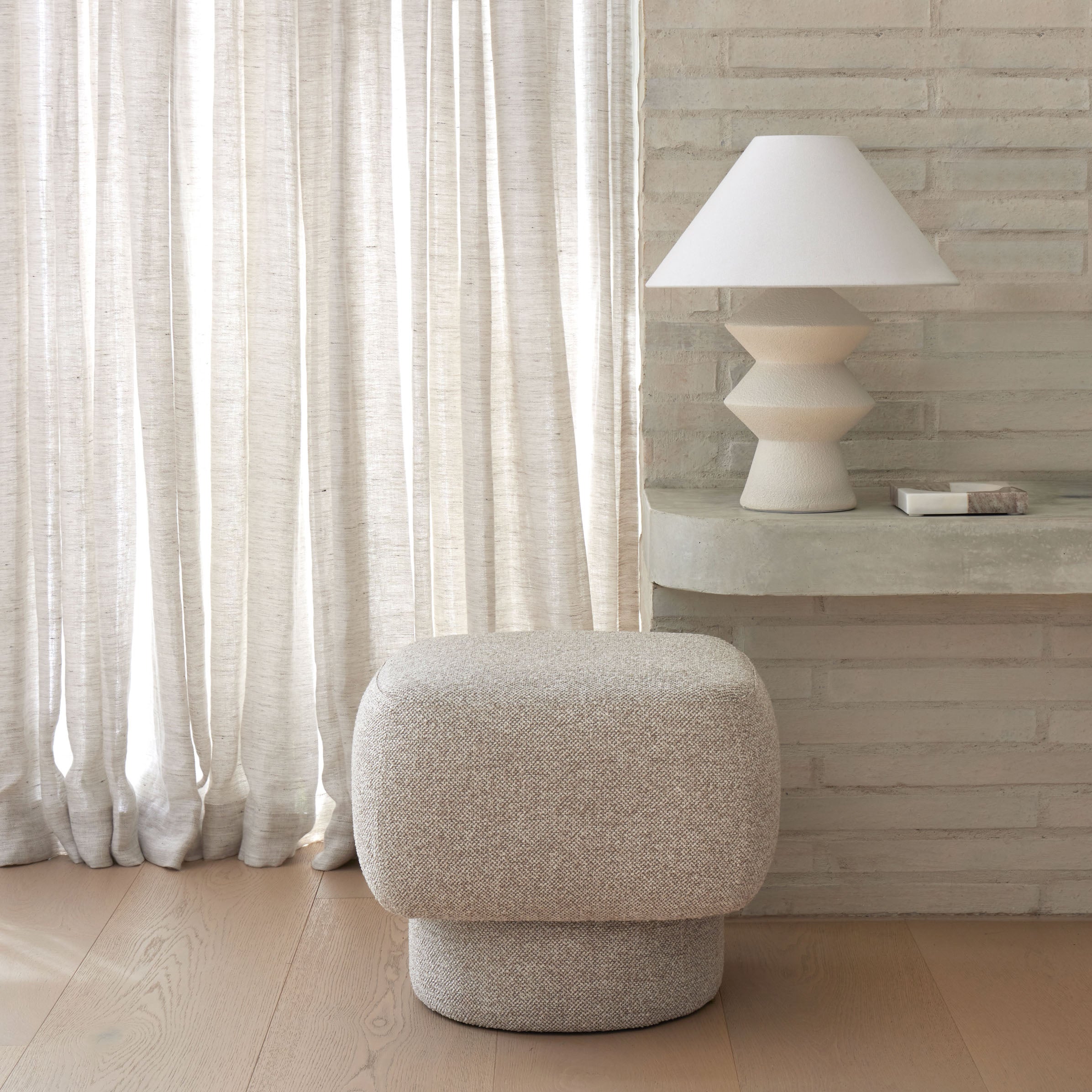 Amalfi Elio Stool Off White