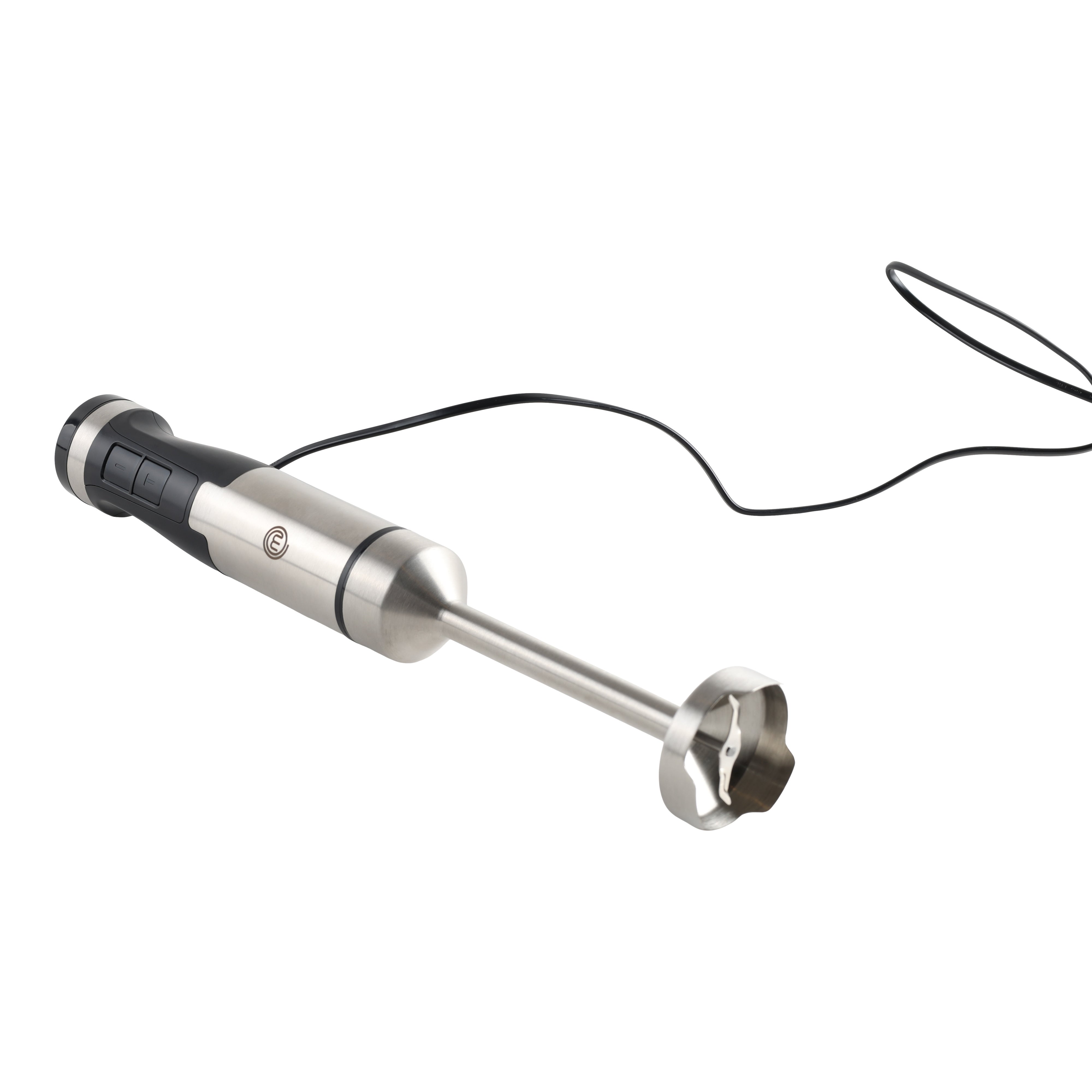 MasterChef Classic Performance Stick Blender Set with Whisk & Frother Black & Stainless Steel