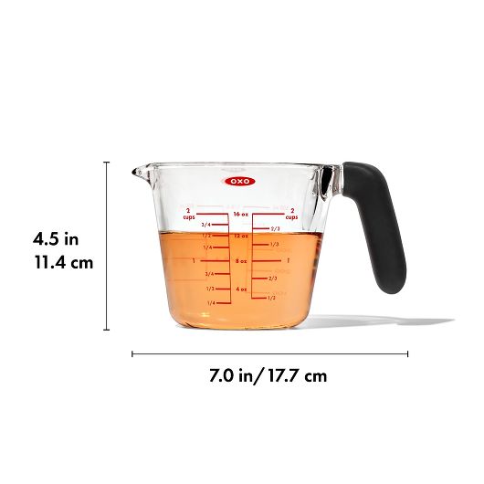 OXO Good Grips Glass Measuring Cup - 2 Cup / 500ml