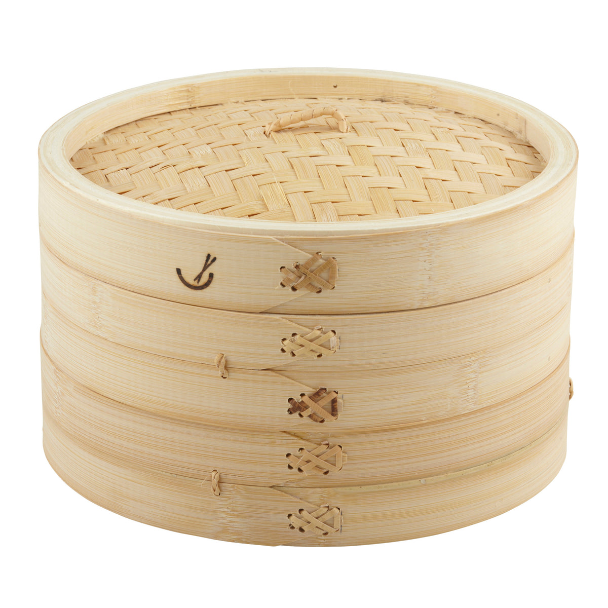 Davis & Waddell 2 Tier Bamboo Steamer 26cm Natural