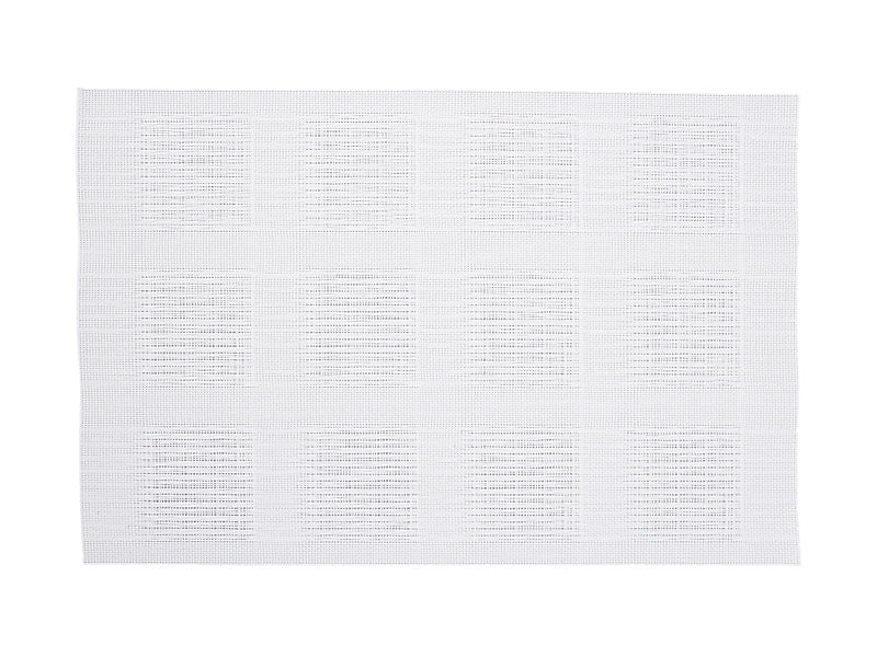 Maxwell & Williams Table Accents Placemat White Squares Ivory 45 x 30cm