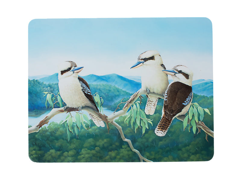 Maxwell & Williams Birds of Australia KC 10yr Anniversary Cork Back Placemat 34 x 26.5cm Assorted 4 Piece