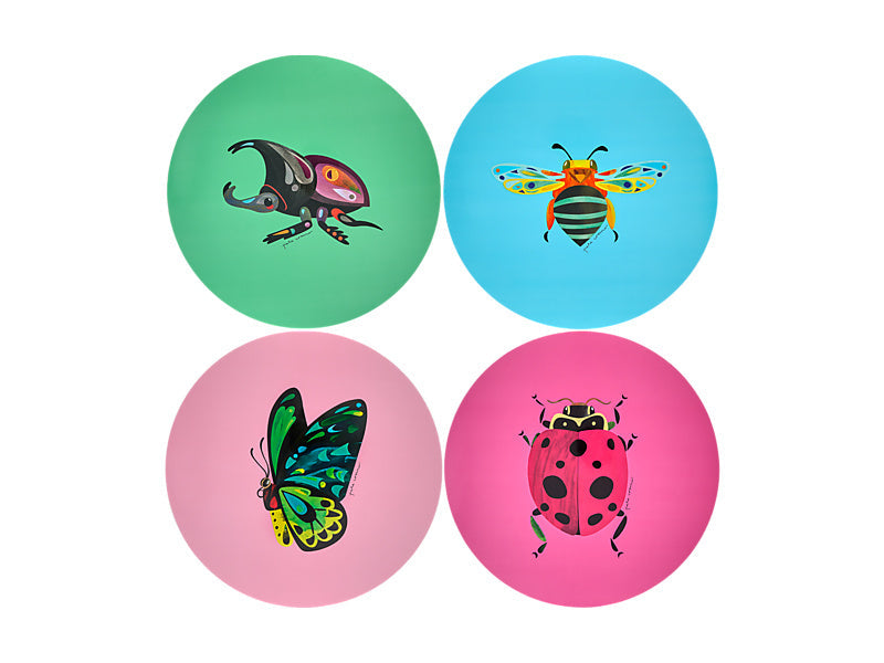 Maxwell & Williams Pete Cromer Garden Party Round Placemat Assorted 4 Piece