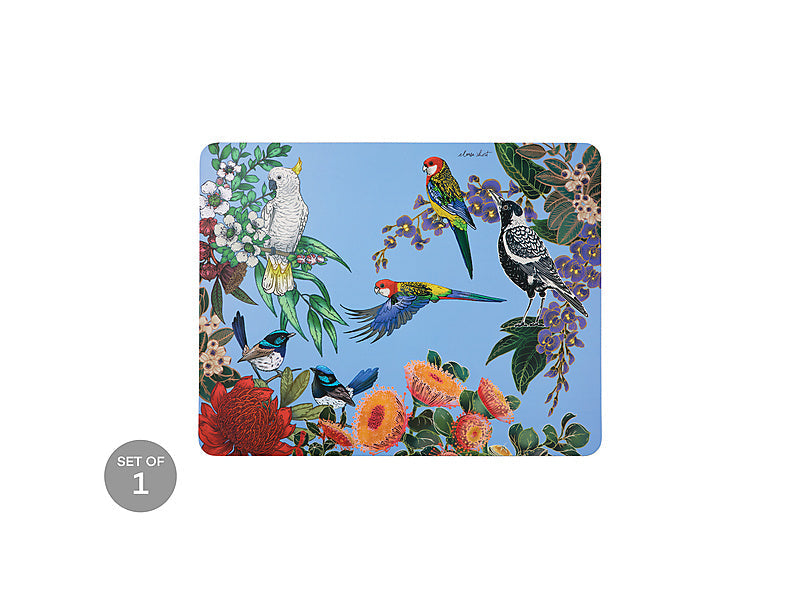 Maxwell & Williams Eloise Short Native Grace Cork Back Placemat 34 x 26.5cm 4 Piece