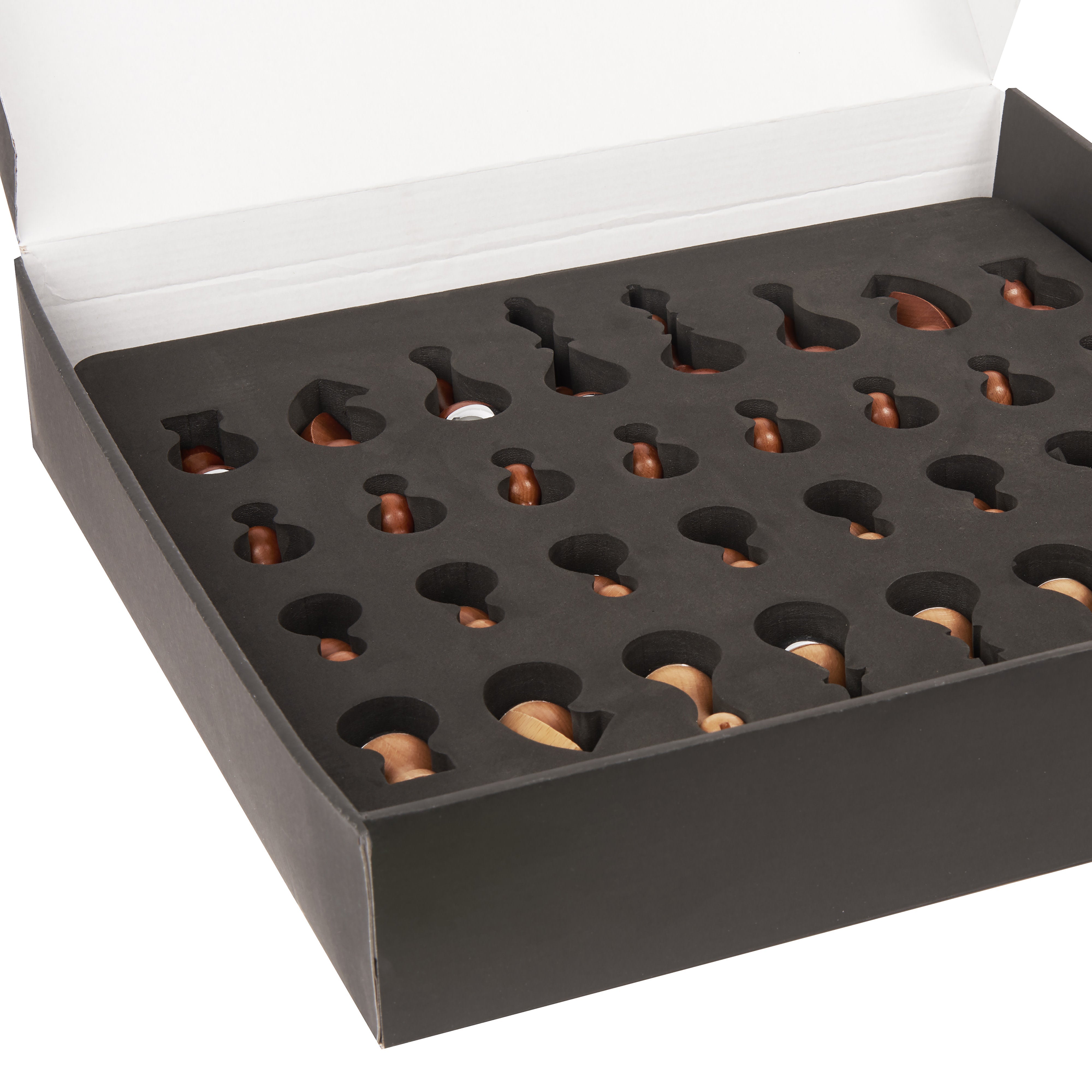 Umbra Wobble Chess Set Maple & Walnut