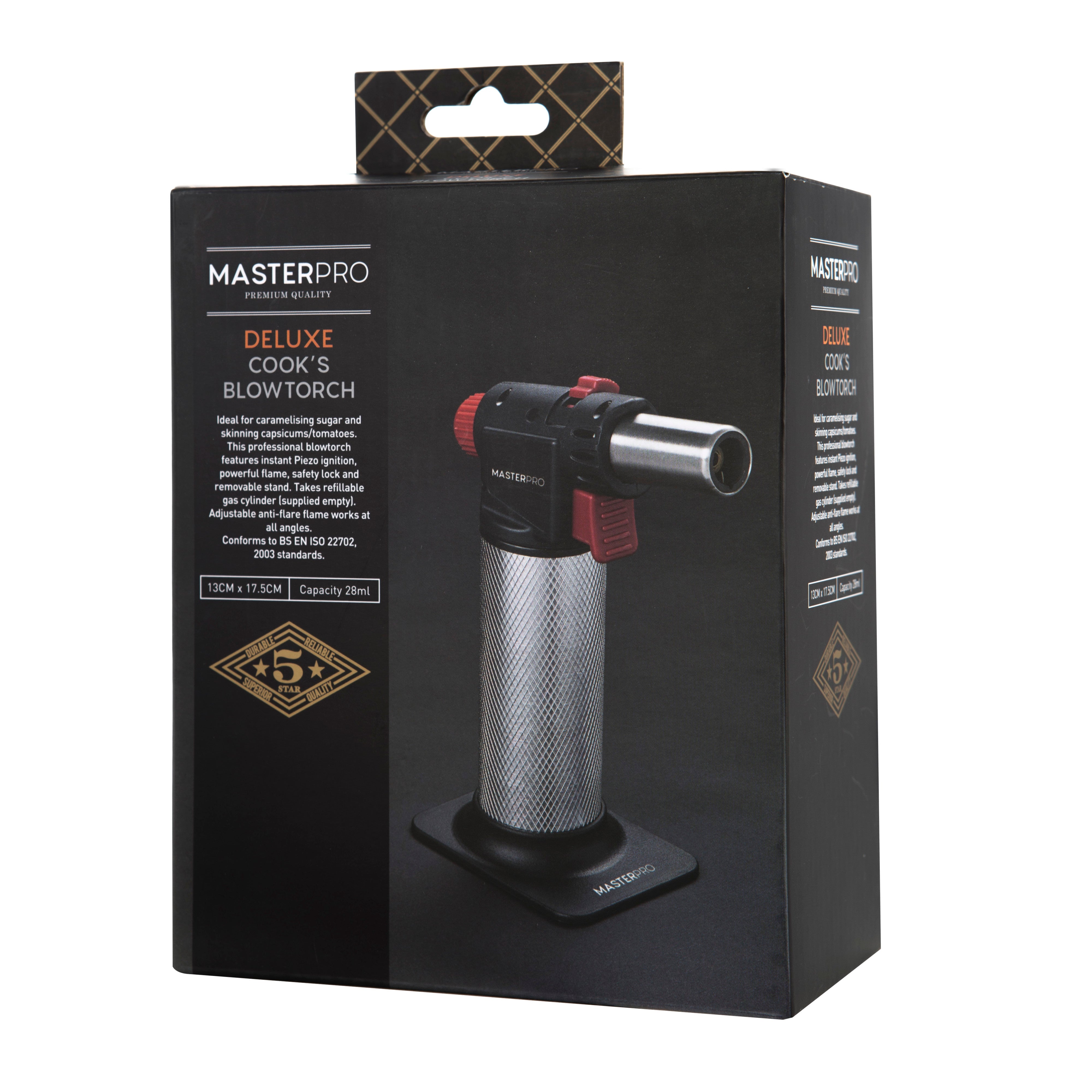 MasterPro Deluxe Professional Cook's Blowtorch