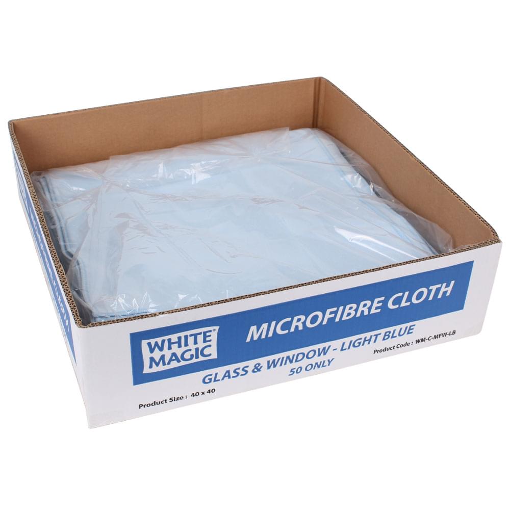 White Magic Commercial Microfibre Glass & Window Cloth
