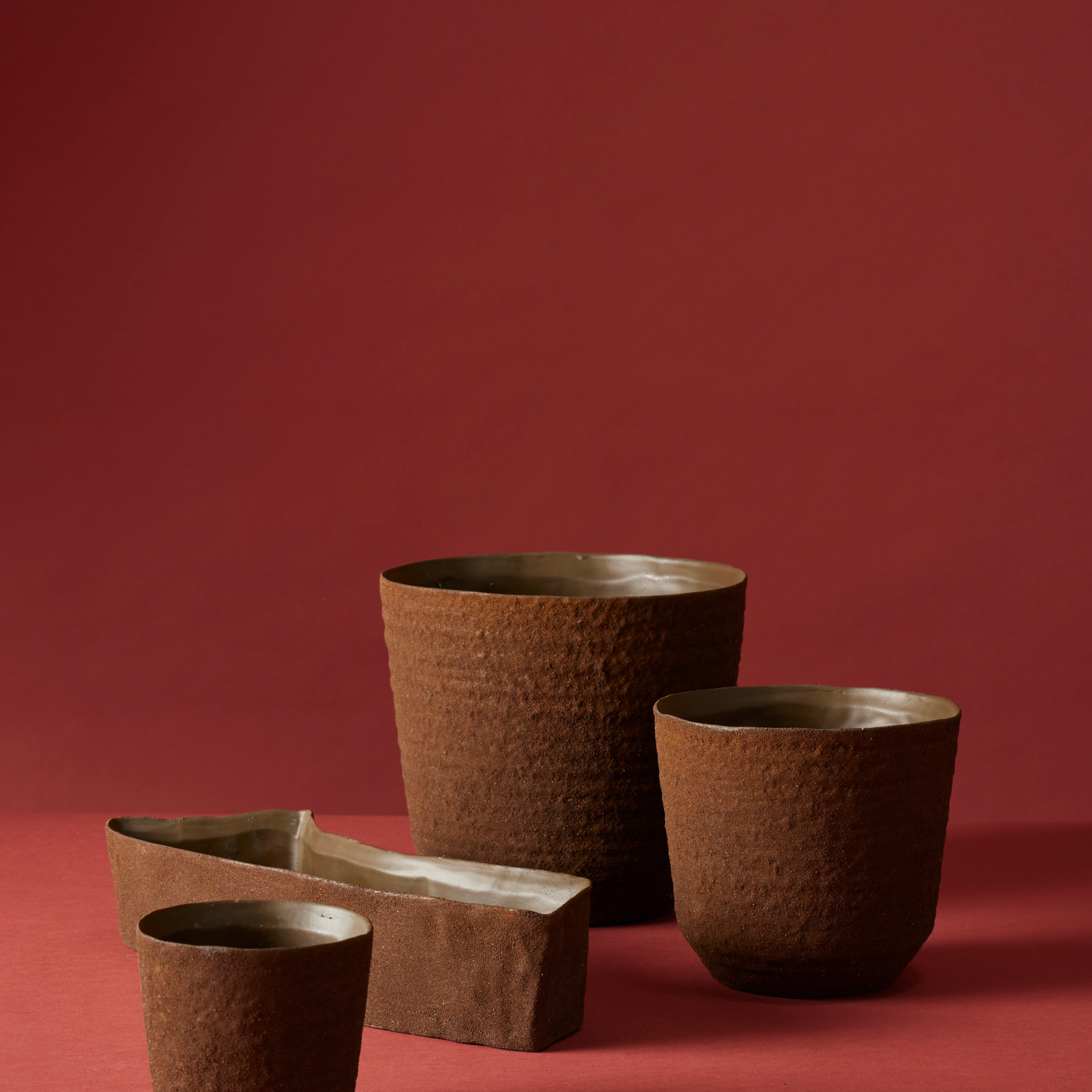 Rogue Palermo Planter Brown