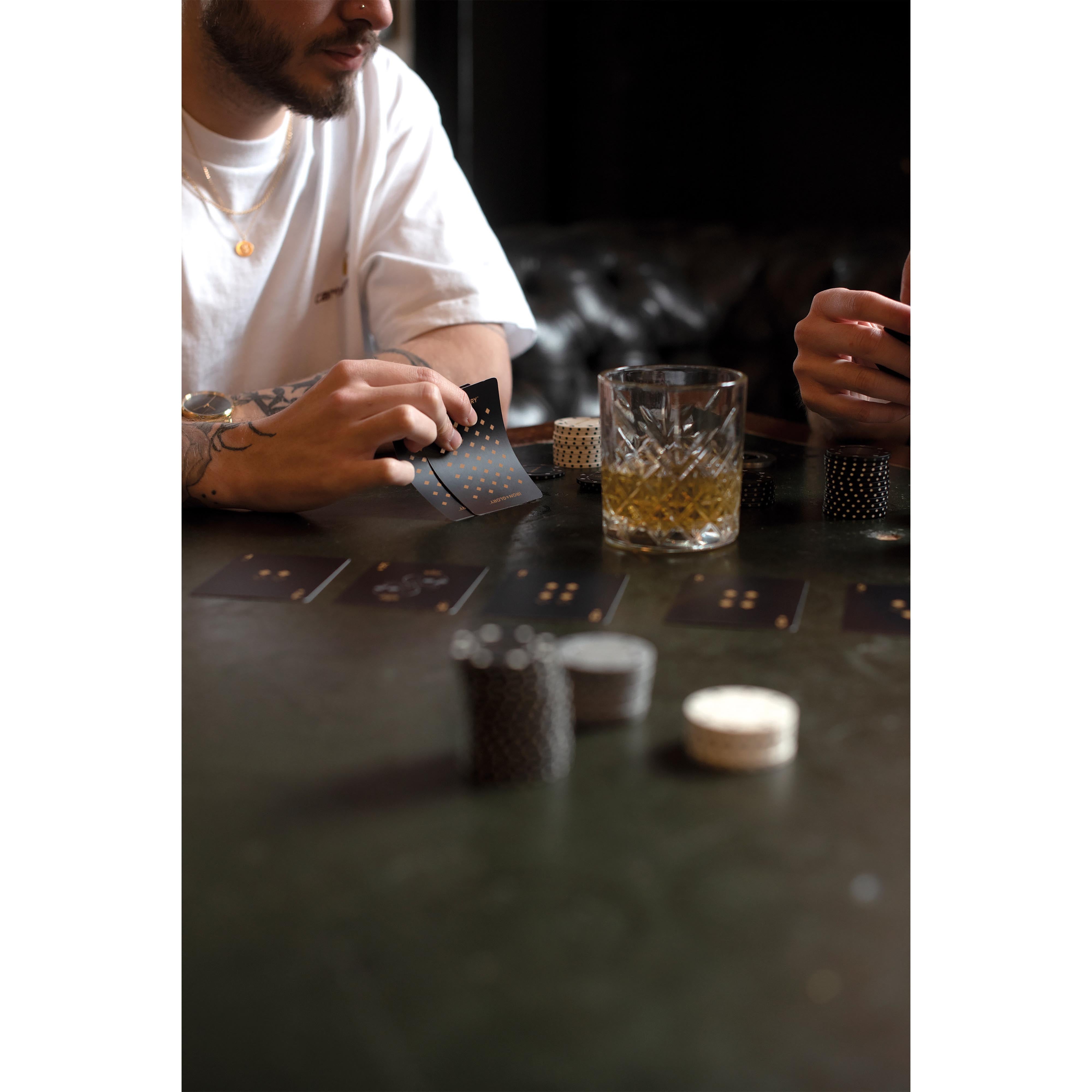 Luckies Iron & Glory Dead Man's Hand Poker Set
