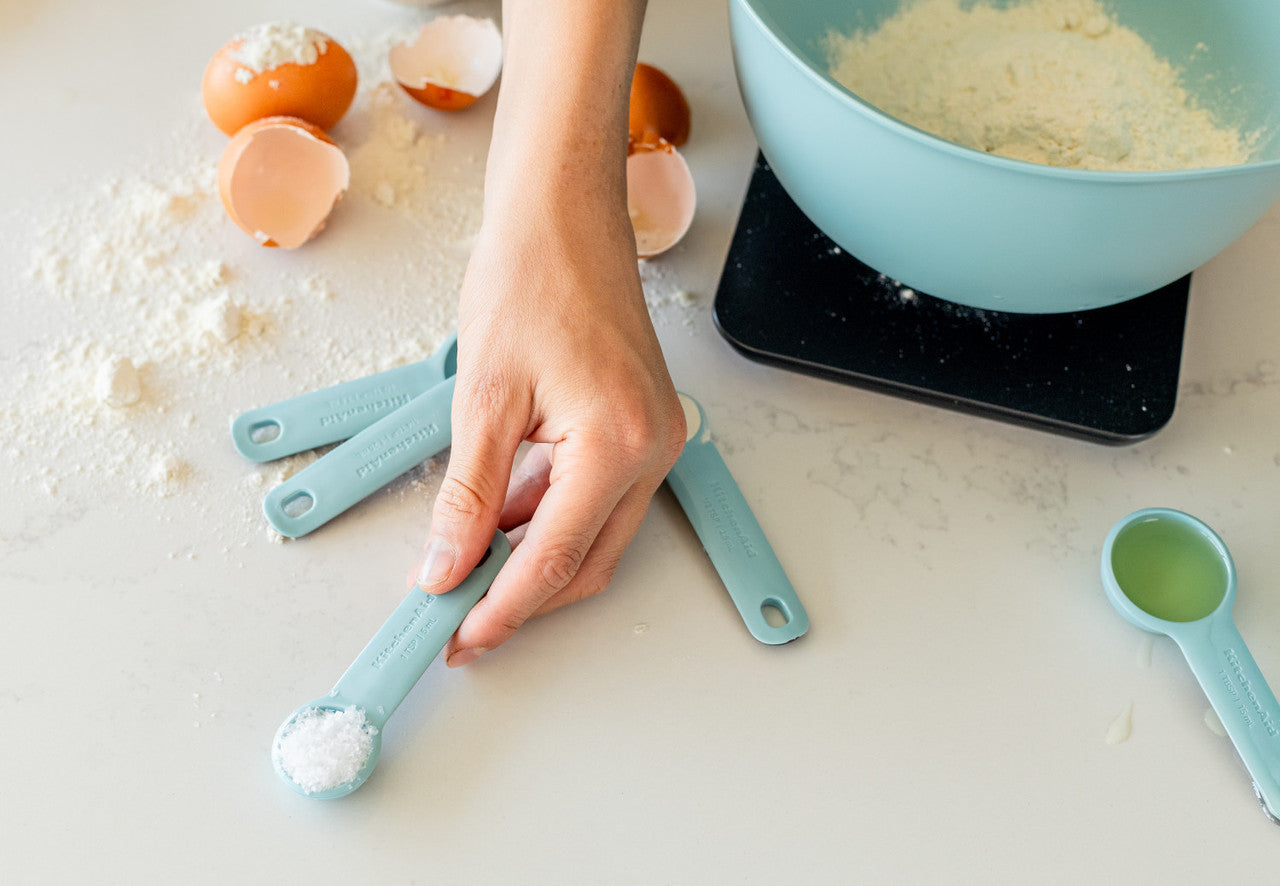 KitchenAid 5 Piece Measuring Spoon Set (Mineral Water)