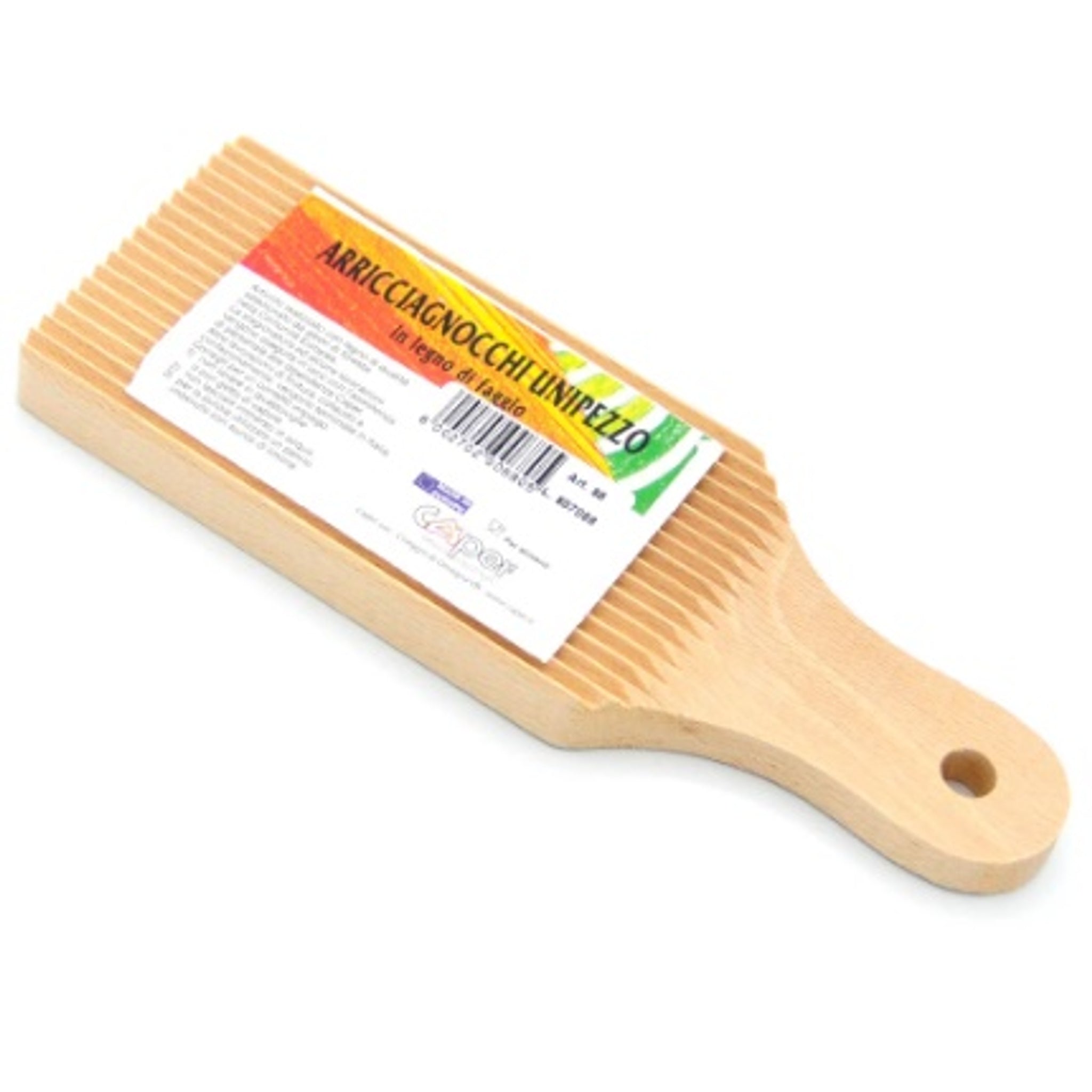 Caper Wooden Gnocchi Board (Arriccignocchi Faggio Unipezzo)
