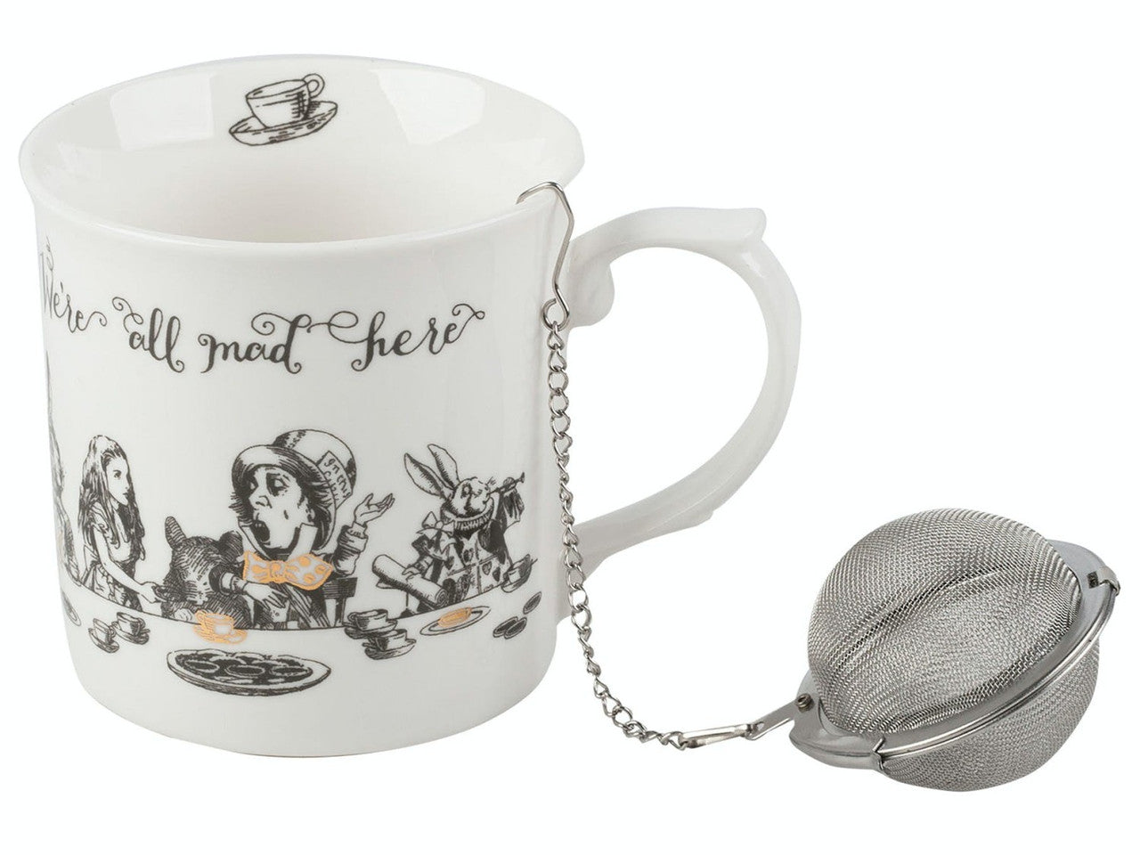 V&A Alice in Wonderland High Tea Gift Set 300ml