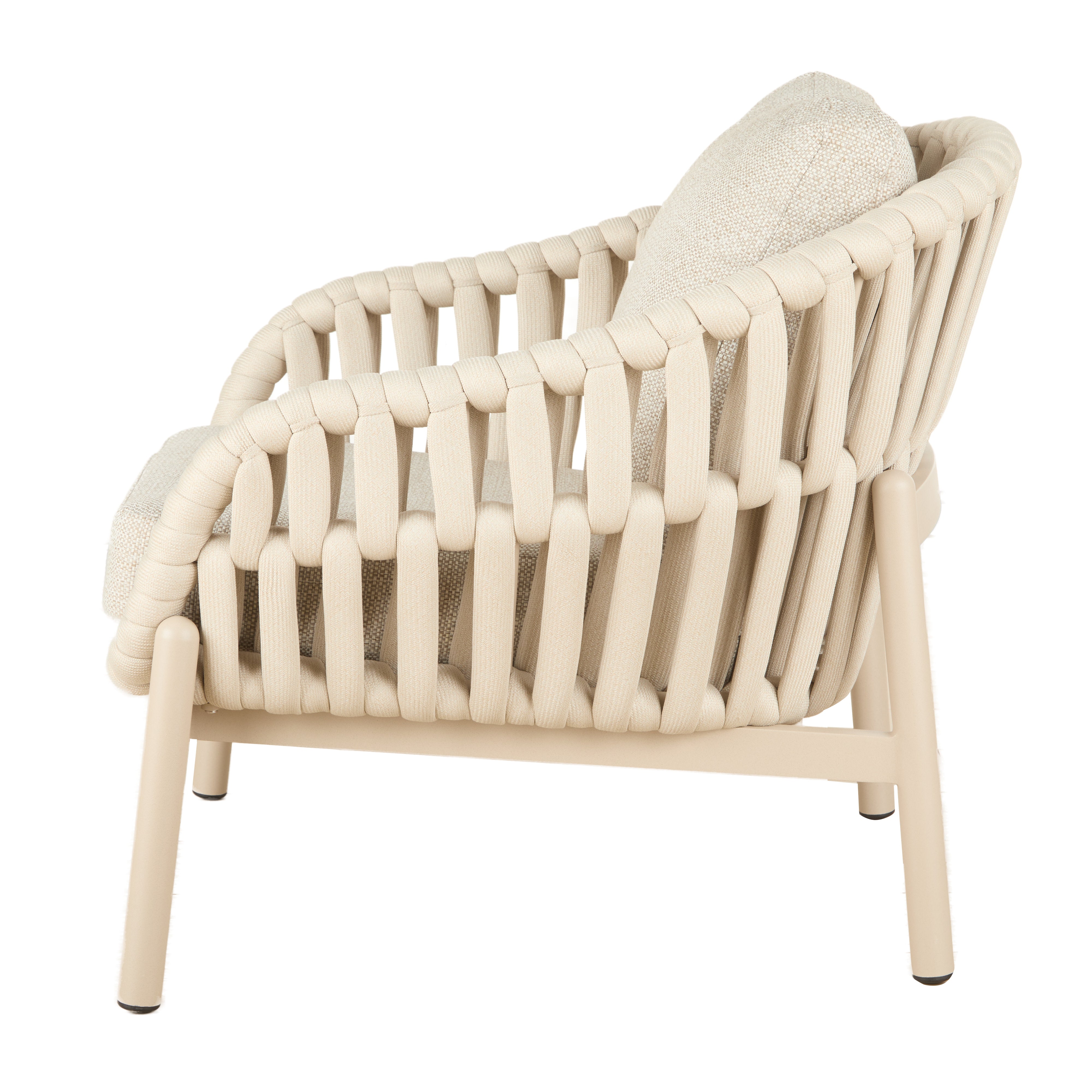 Grand Designs Elwood Outdoor Chair Cream