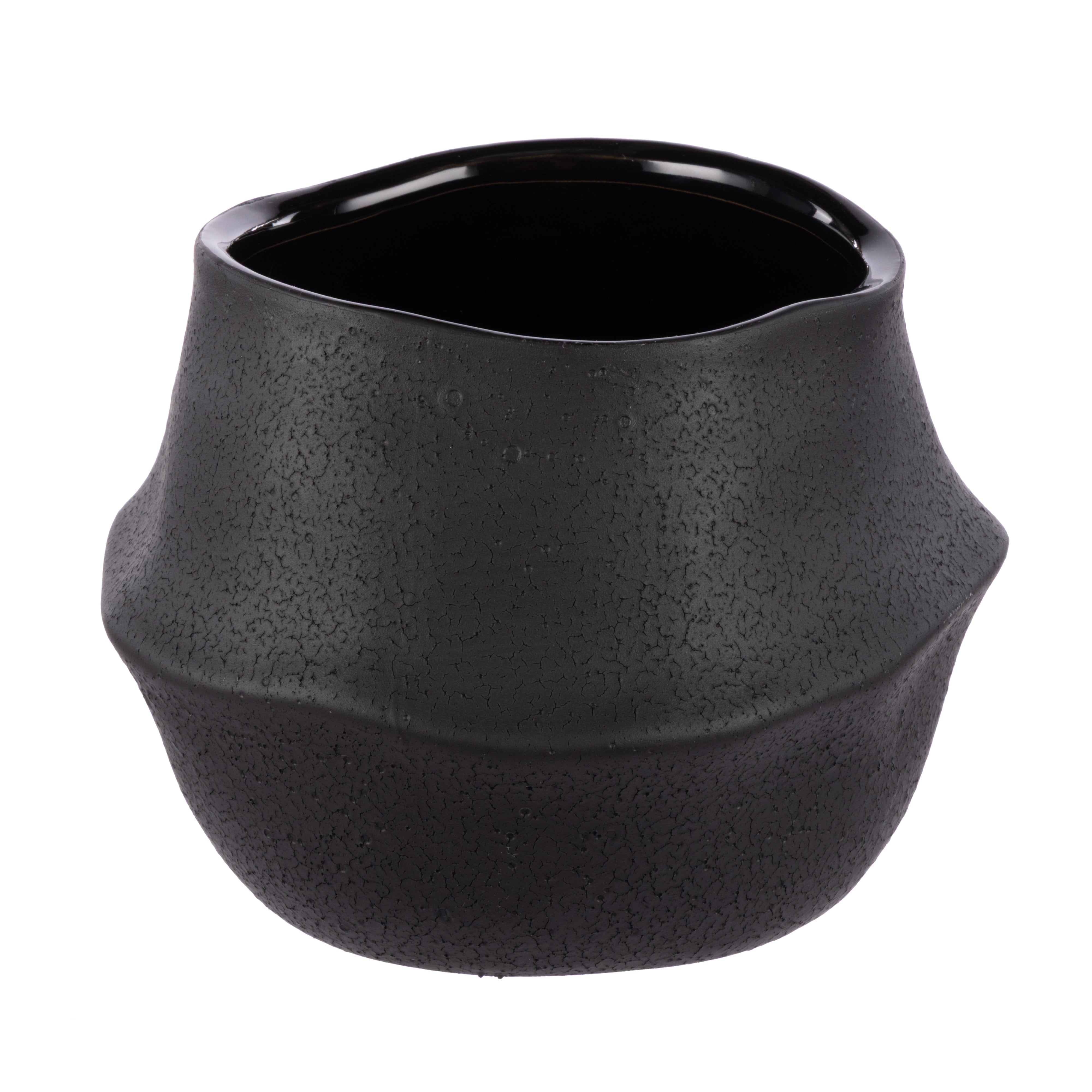 Rogue Maliah Pot Black 18 x 12cm