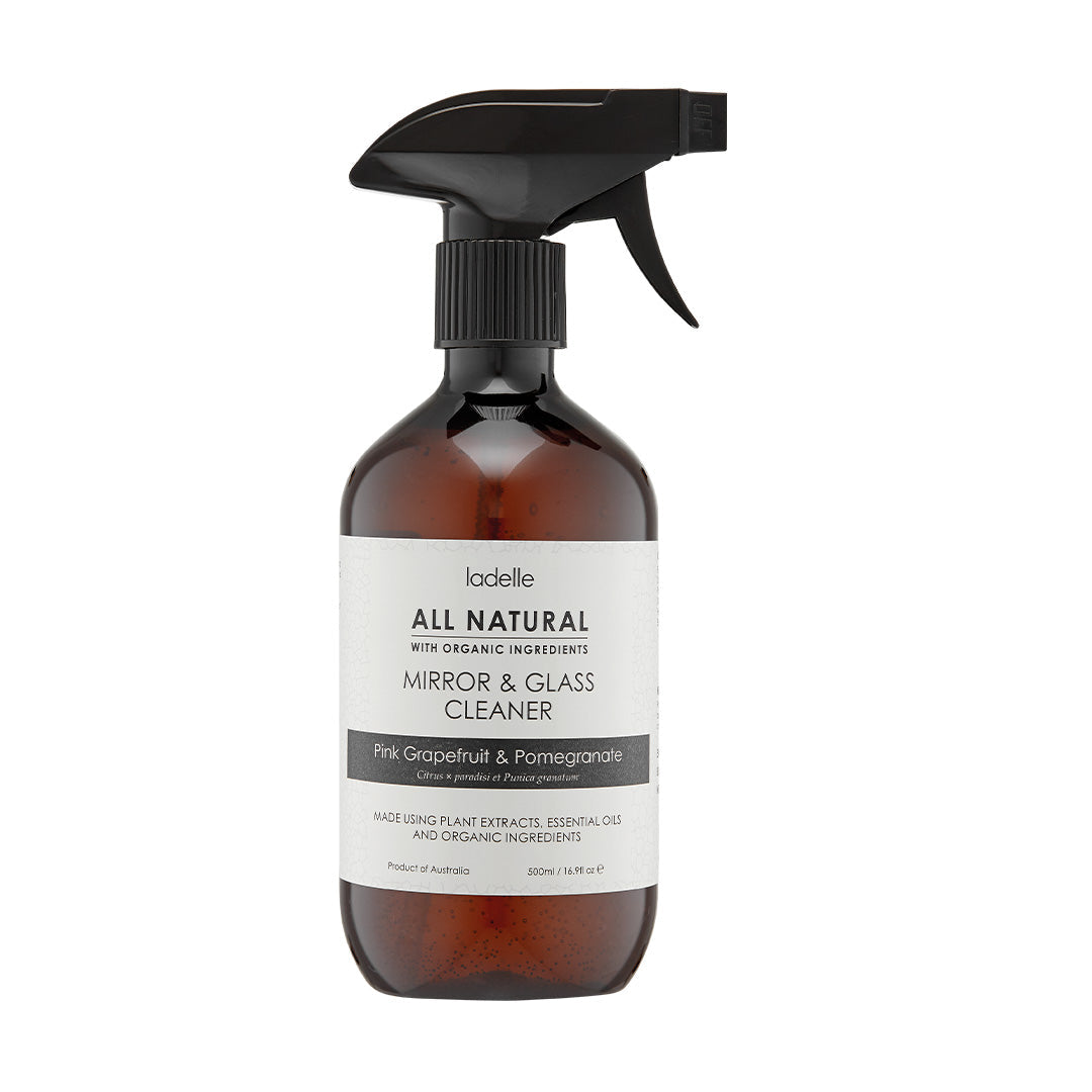 Ladelle All Natural 500ml Mirror & Glass Cleaner Eucalyptus & Sweet Orange