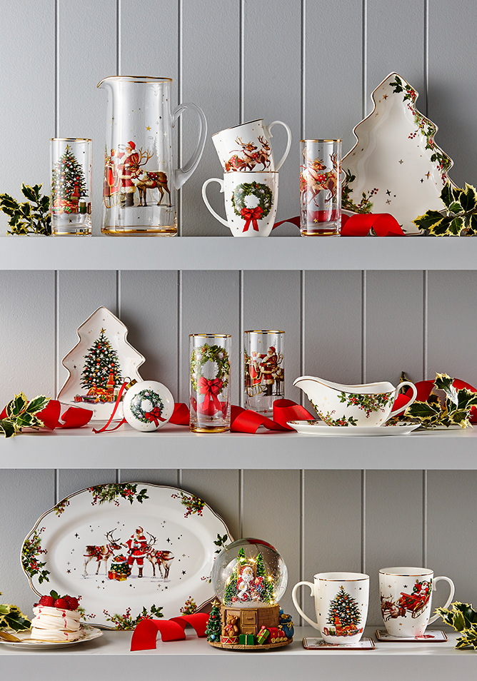 Ashdene Magic of Christmas Tree Santa Stocking