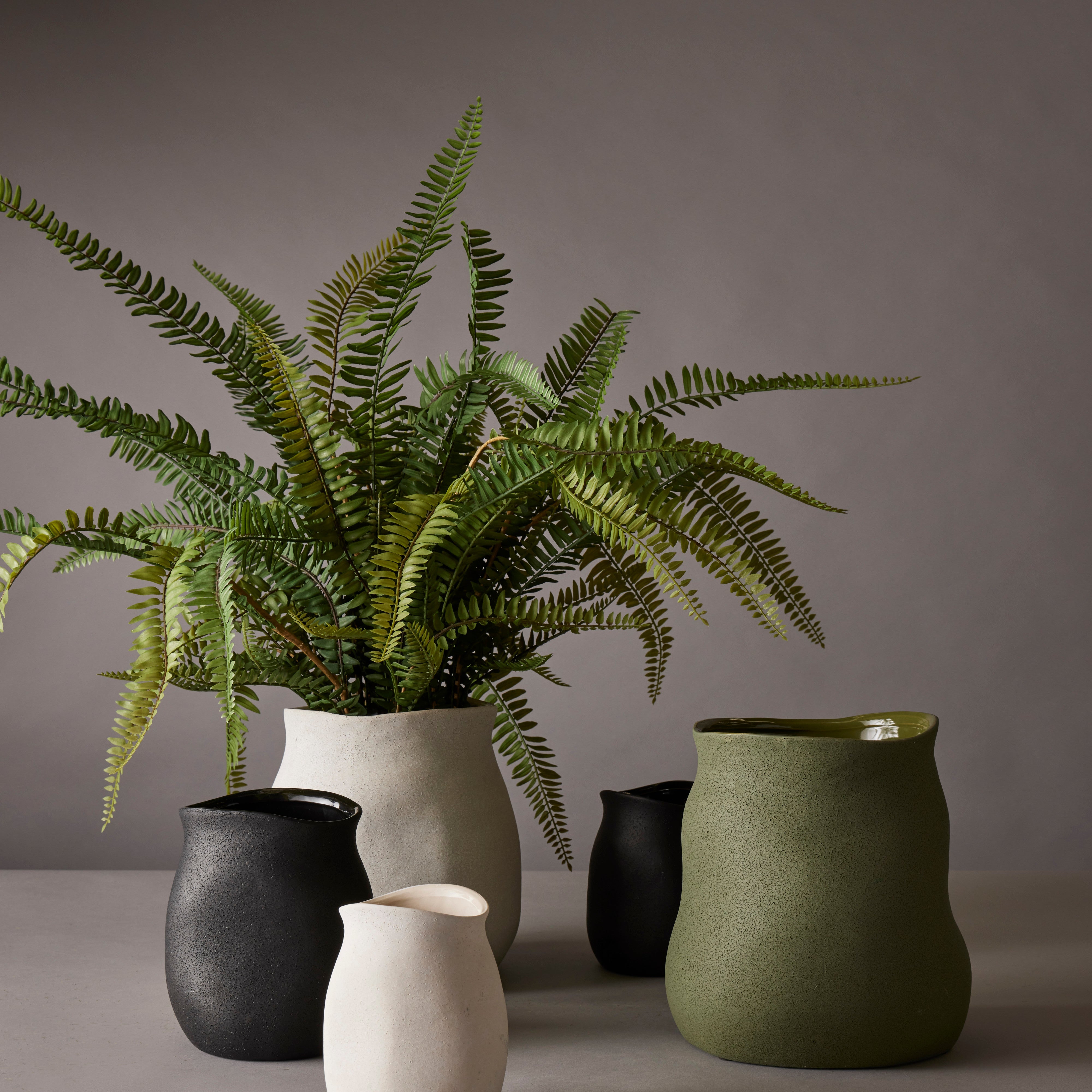 Rogue Maliah Pot Green 22 x 23cm