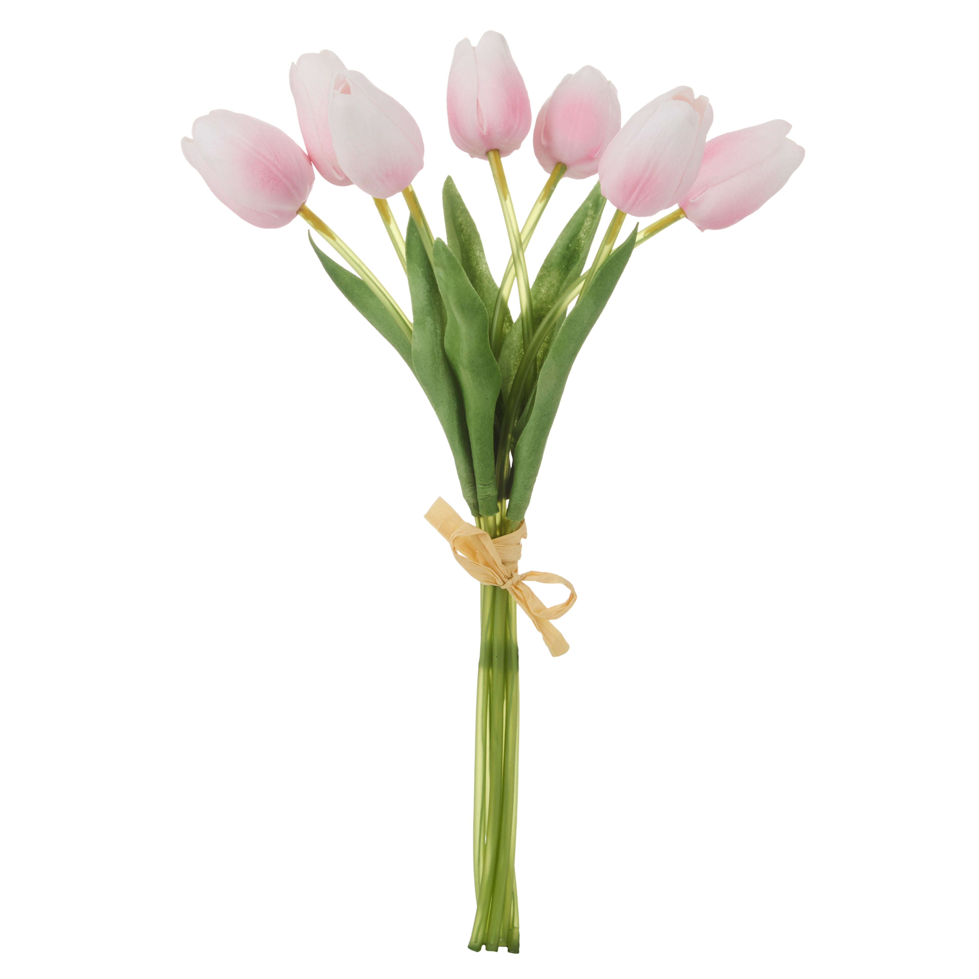 Rogue Tulip Bunch Pink 35cm