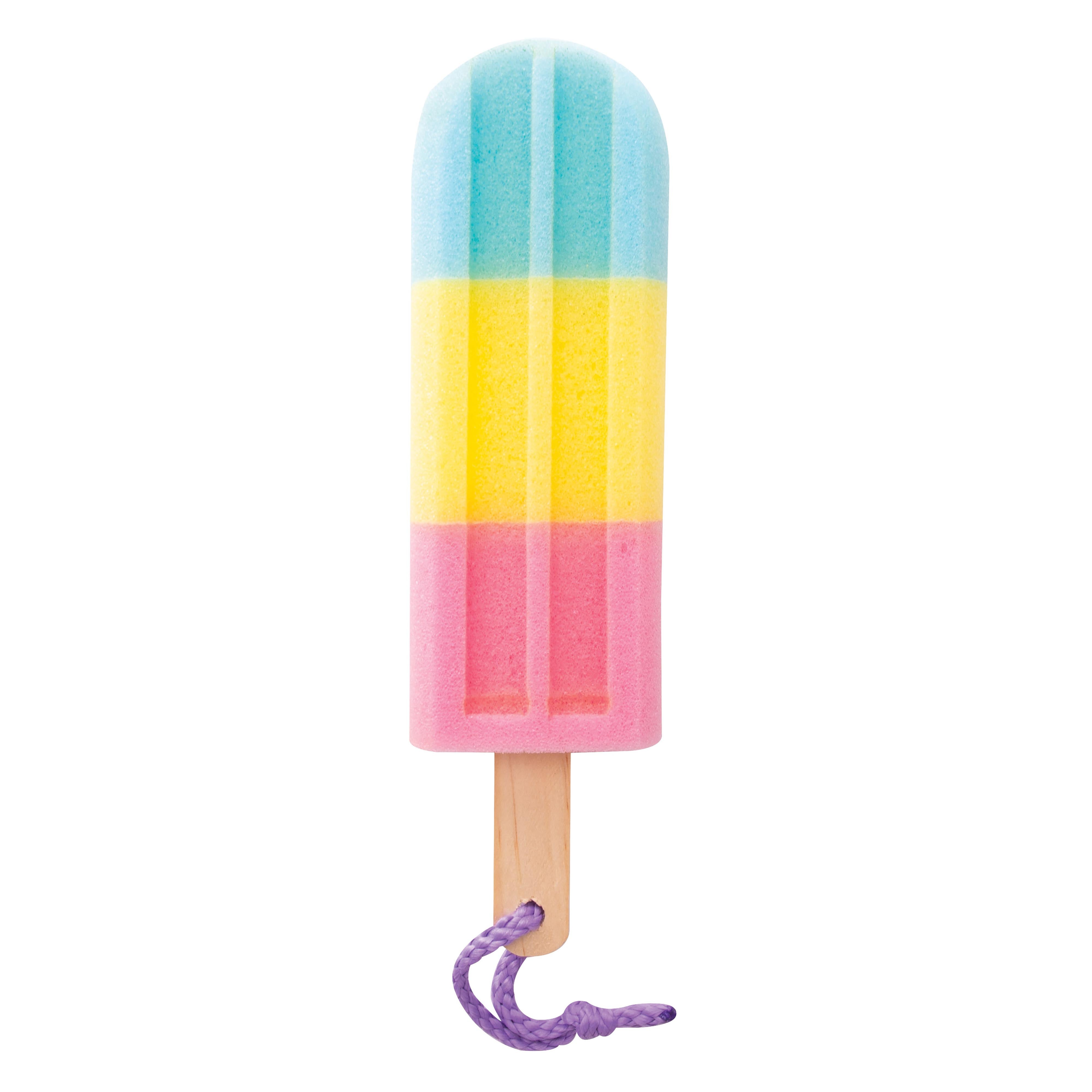 Discovery Zone Popsicle Bath Sponge Multi-Coloured