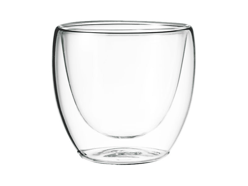 Maxwell & Williams Blend Double Wall Espresso Cup 80ml Clear 2 Piece
