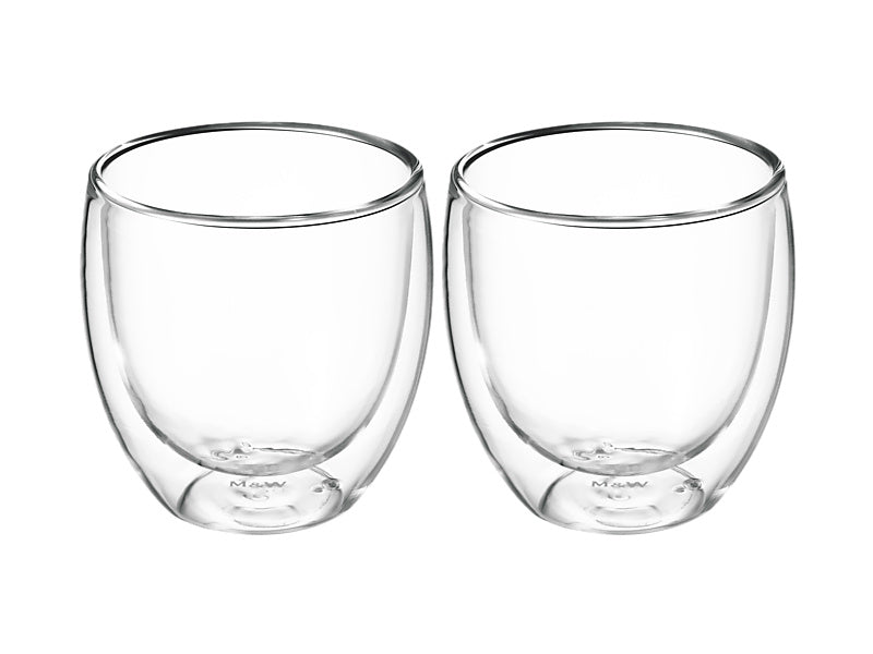Maxwell & Williams Blend Double Wall Cup 250ml Clear 2 Piece