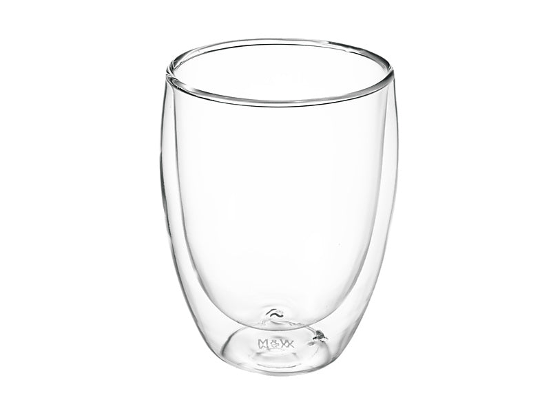 Maxwell & Williams Blend Double Wall Cup 350ml Clear 2 Piece