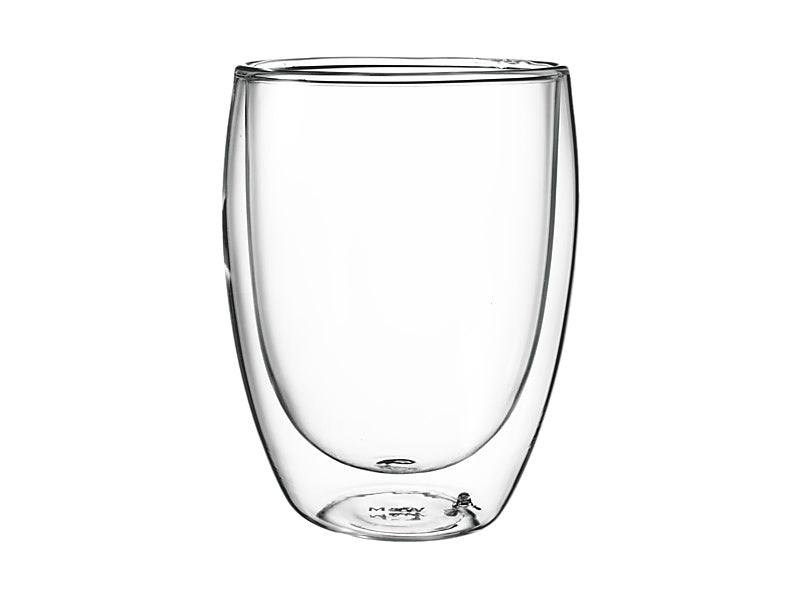 Maxwell & Williams Blend Double Wall Cup 350ml Clear 2 Piece