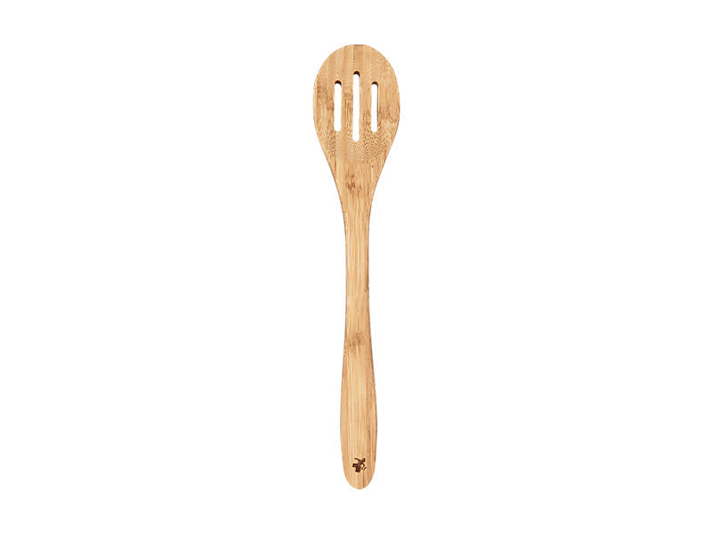 Maxwell & Williams Evergreen Bamboo Slotted Spoon Natural 33cm