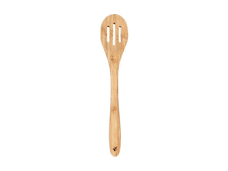 Maxwell & Williams Evergreen Bamboo Slotted Spoon Natural 33cm