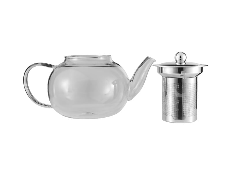 Maxwell & Williams Blend Teapot with Stainless Steel Infuser Clear 800ml