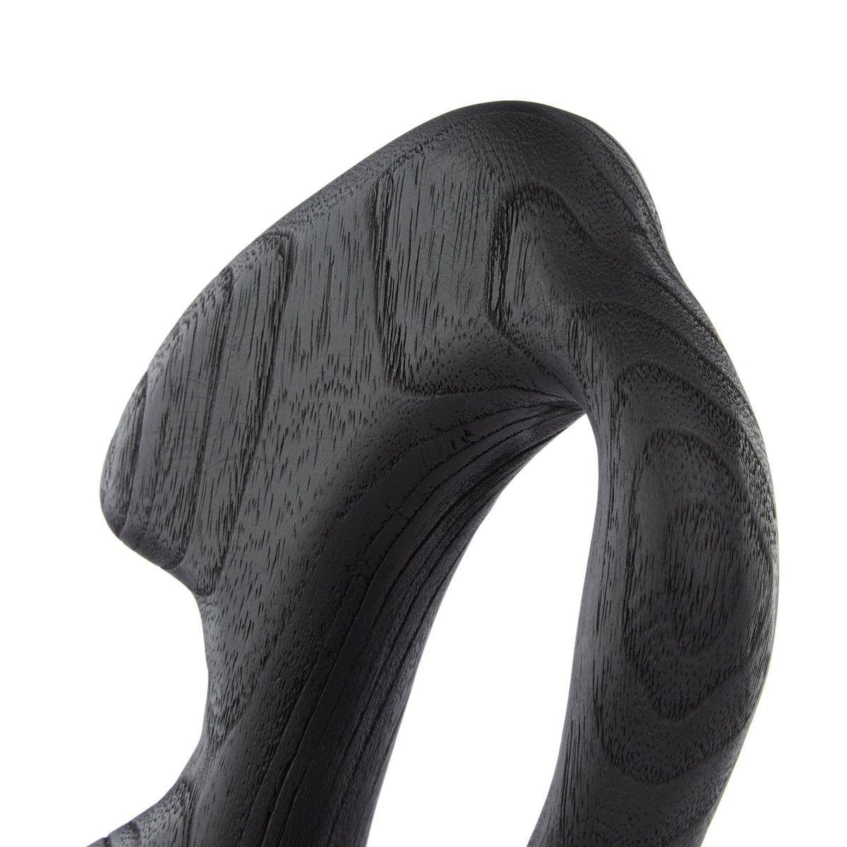 Amalfi Picton Abstract Timber Sculpture Black
