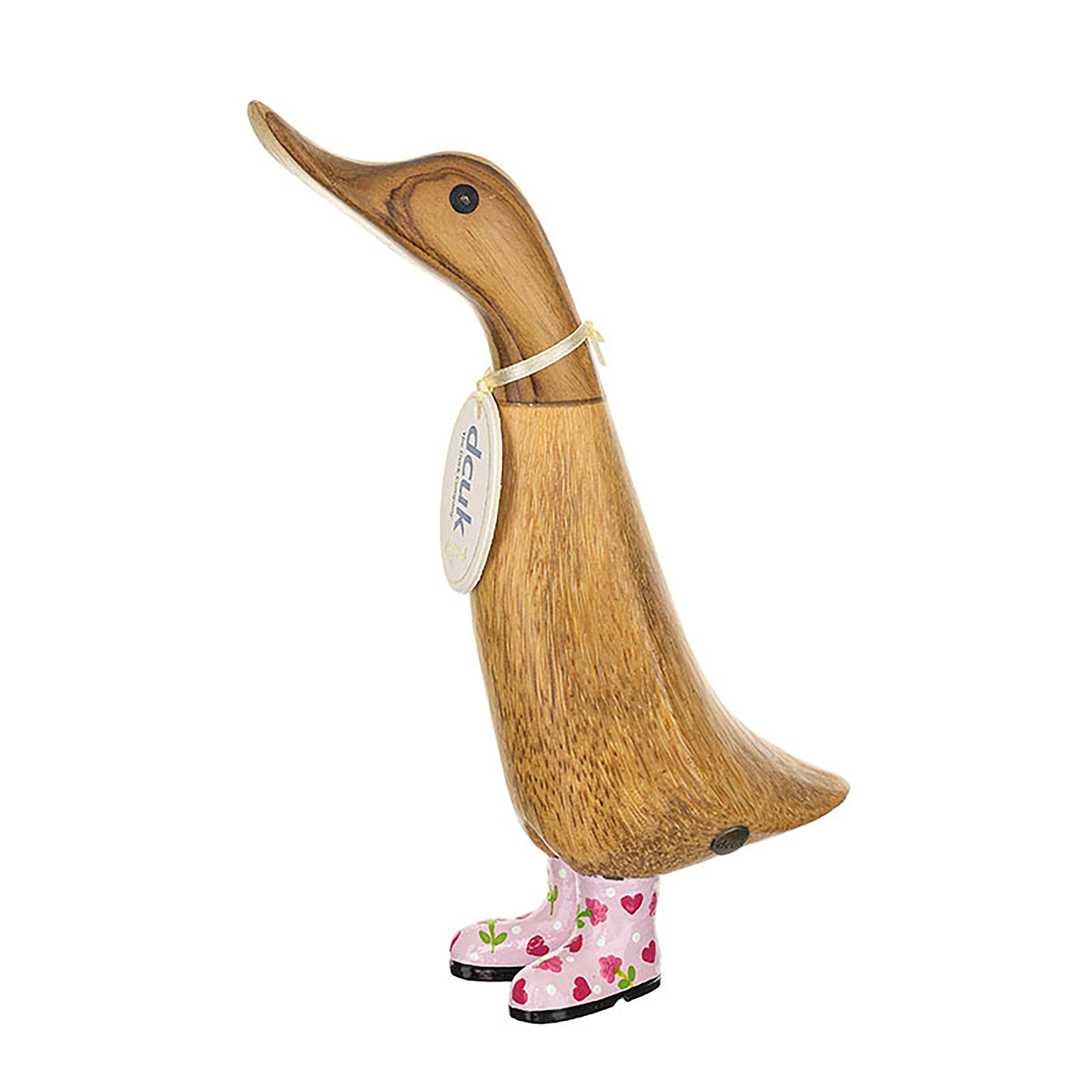 DCUK Natural Welly Duckling Flowers Assorted