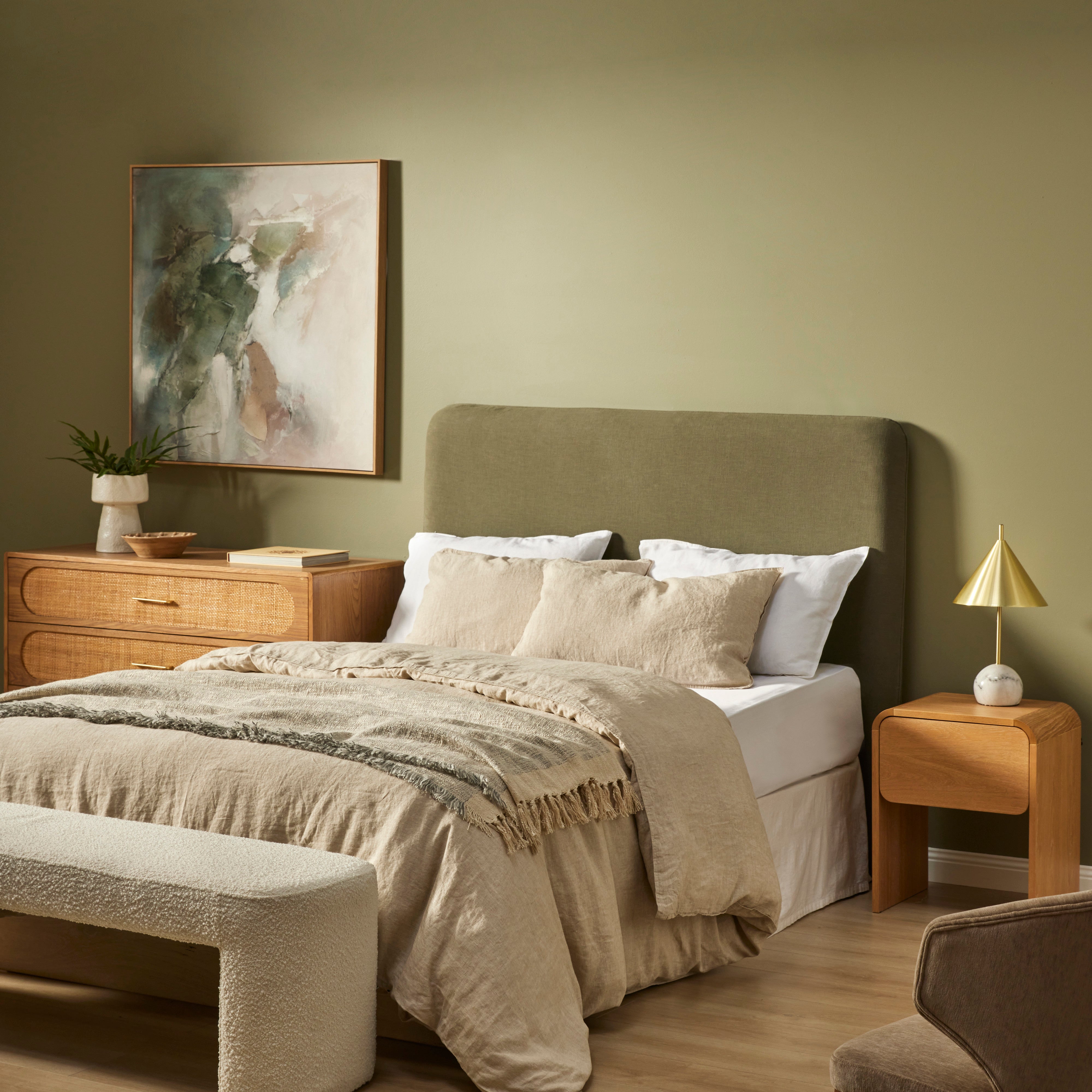 Amalfi Olsen Bench Seat White