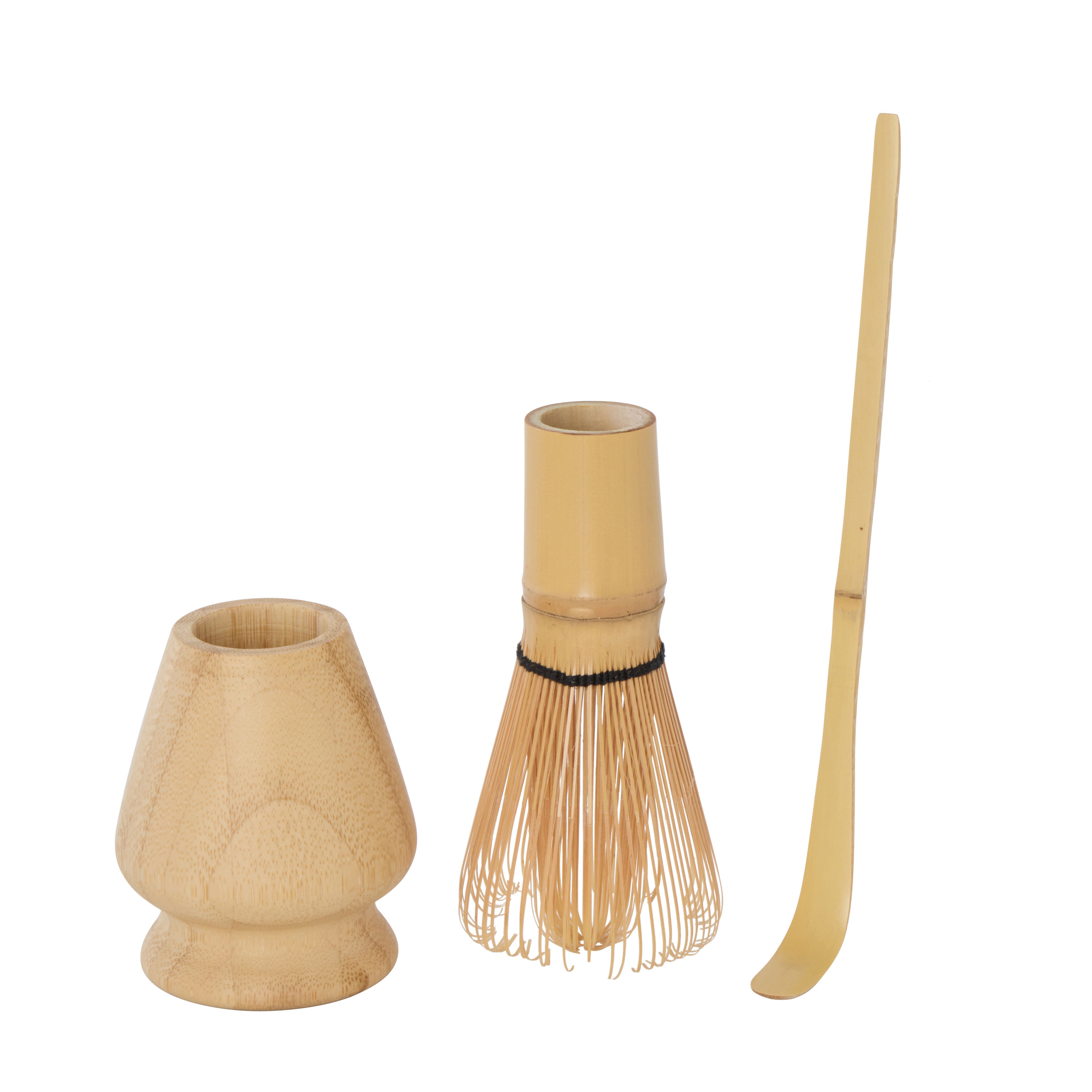 Leaf & Bean Bamboo Matcha 3 Piece Set Natural