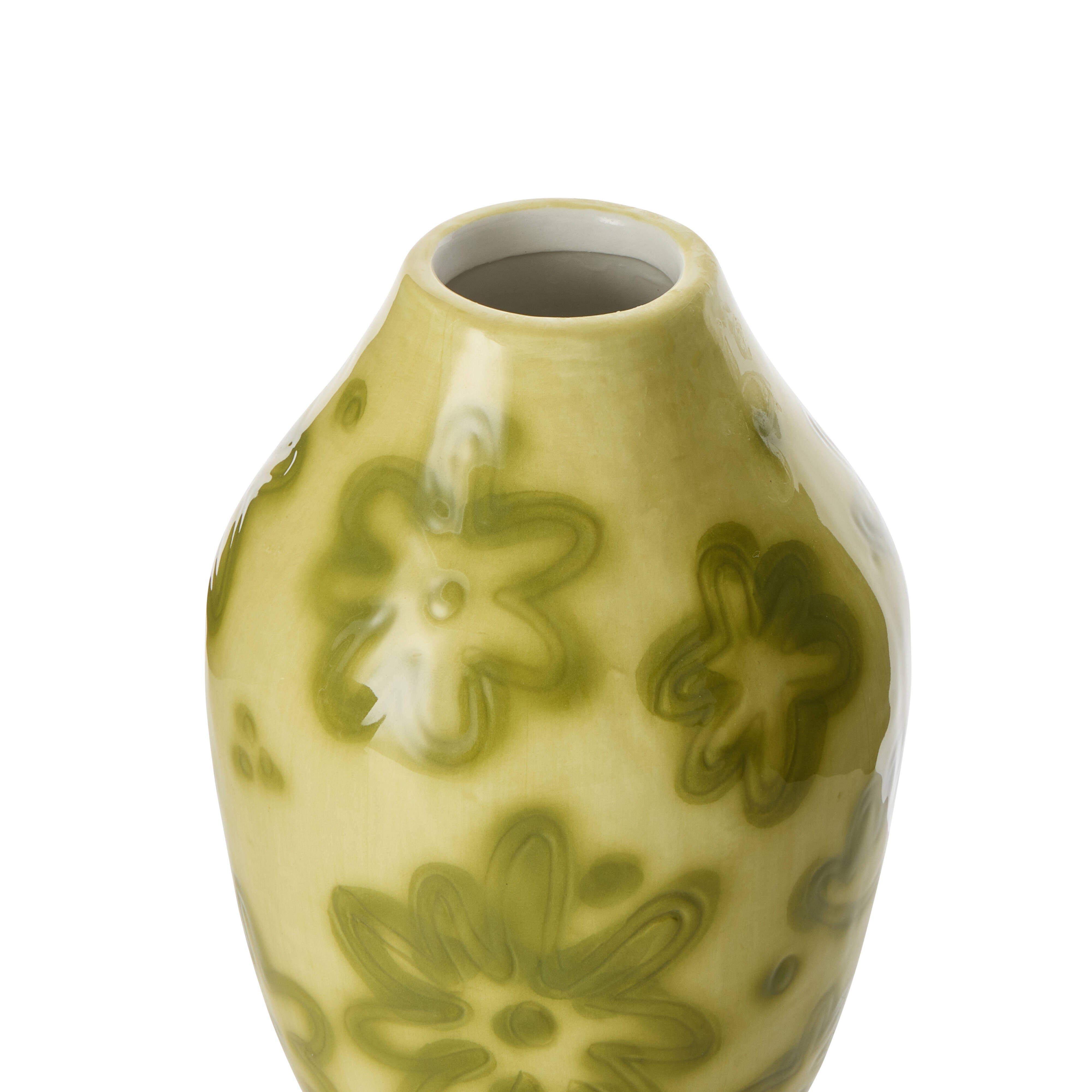 Emporium Haze Vase Collection Green Tones