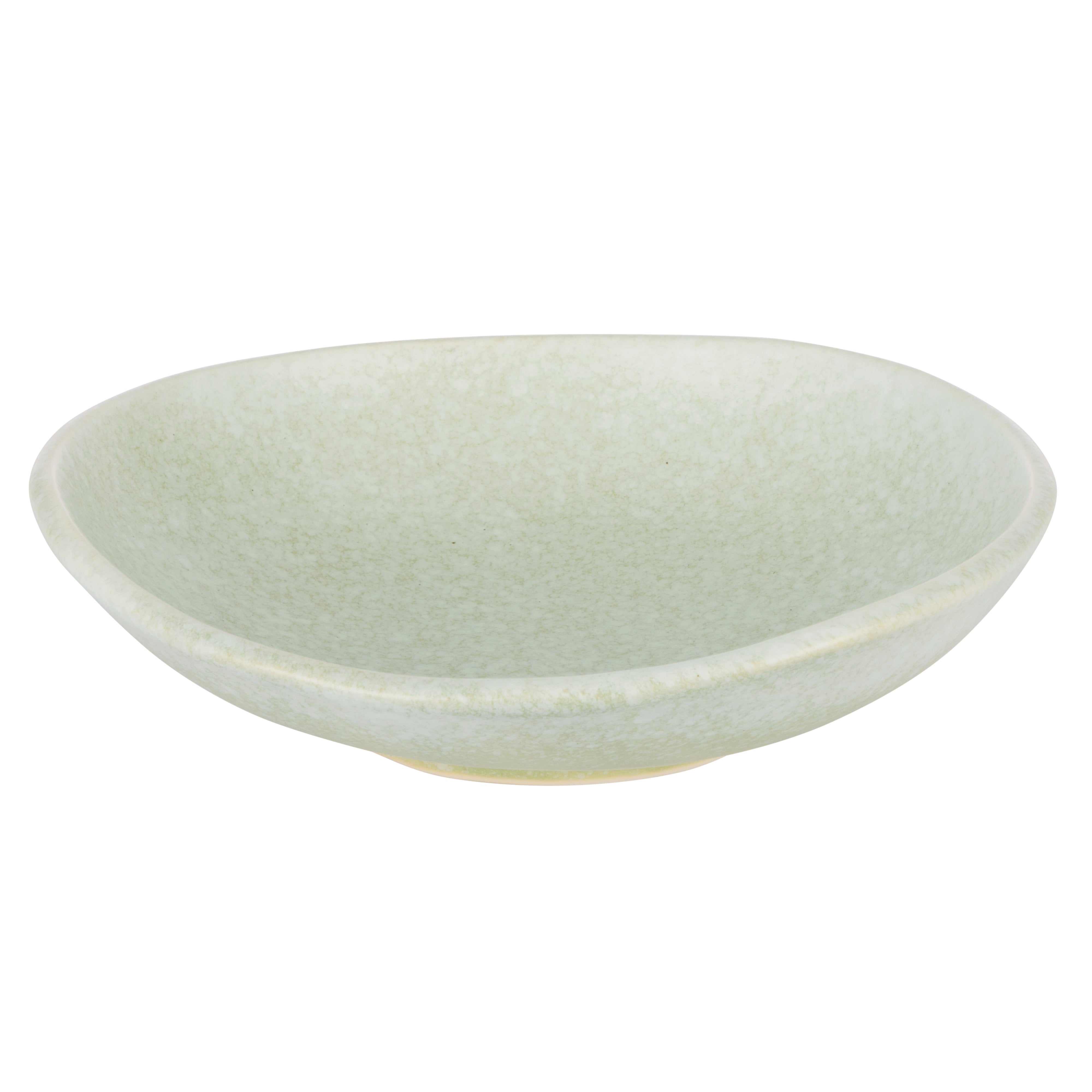 Davis & Waddell Greta Porcelain Raised Serving Plate Small Mint Green