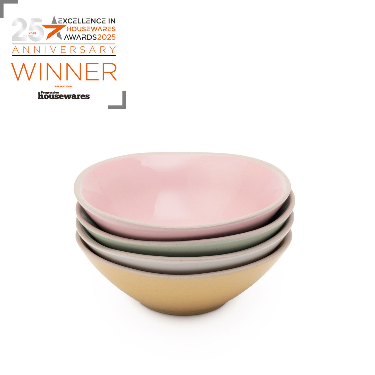 Jamie Oliver Big Love 13cm Little Bowls Set of 4 Mixed Colours
