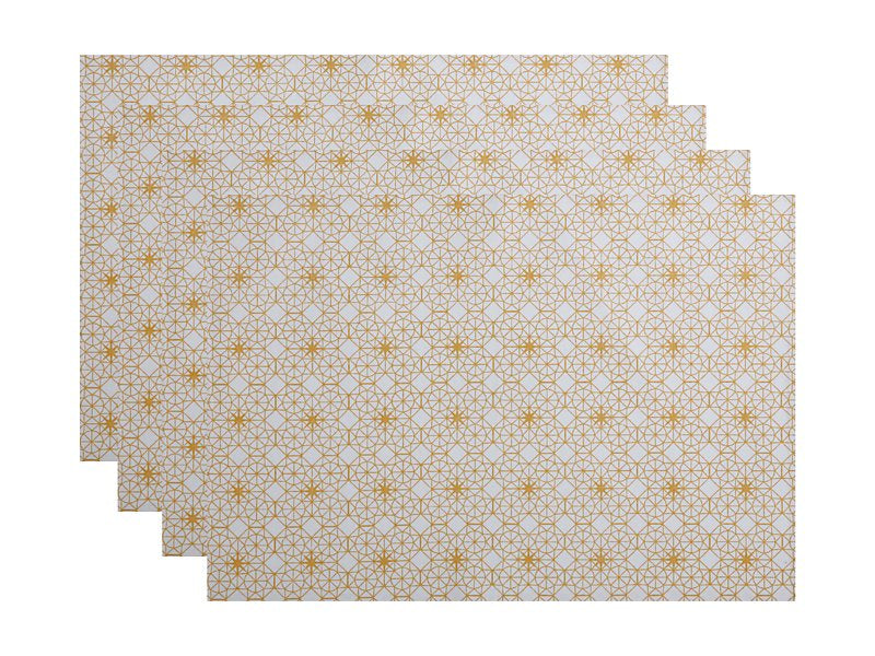 Maxwell & Williams Starry Night Placemat Gold 33 x 48cm 4 Piece