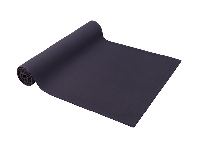 Maxwell & Williams Cotton Classics Cotton Runner Slate Charcoal 150 x 33cm